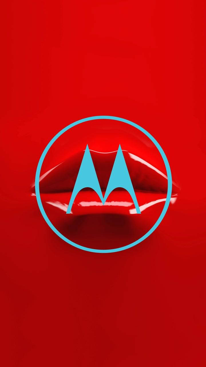 Motorola Kırmızı Dudaklar Duvar Kağıdı