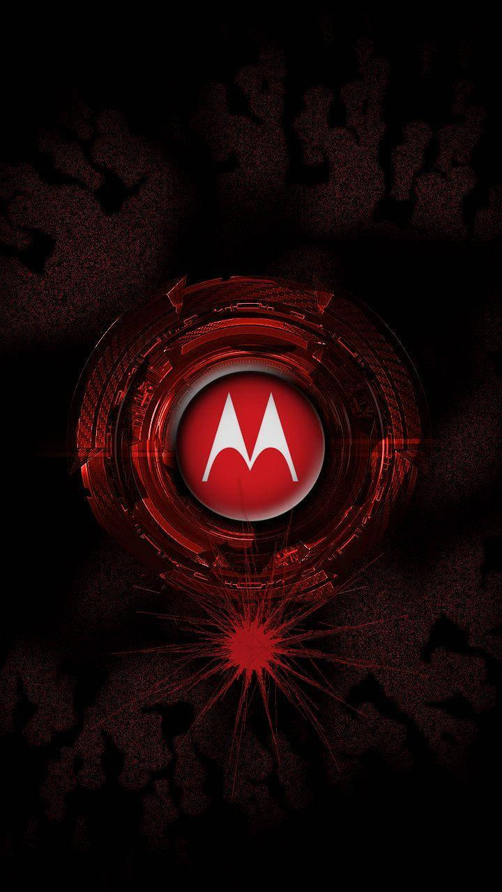 Motorola Koyu Kırmızı Duvar Kağıdı