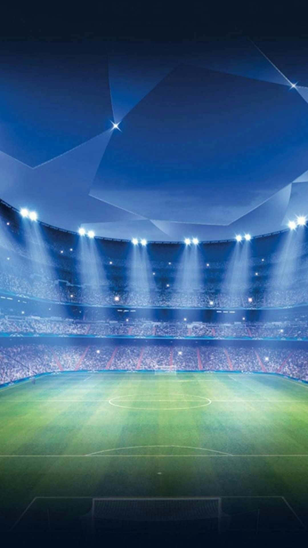 Muhteşem Futbol Sahası Stadyum Arka Planı Duvar Kağıdı