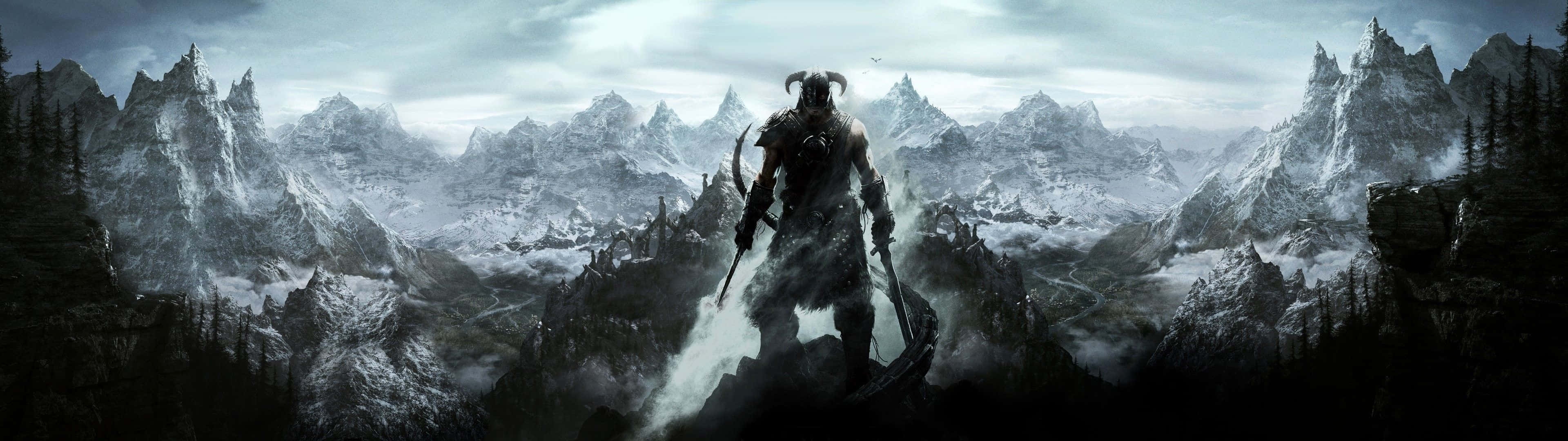 Muhteşem Skyrim Pixel 3 Monitör Duvar Kağıdı