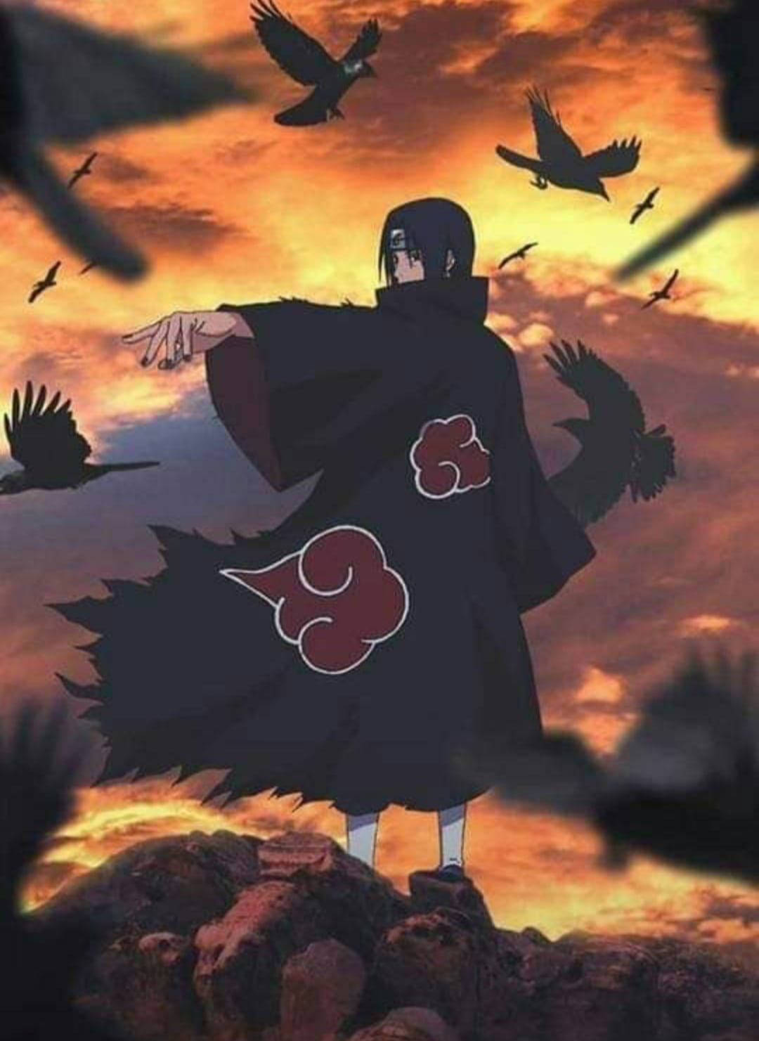 Muhteşem Uchiha Itachi PFP Naruto Shippuden Karakteri Duvar Kağıdı