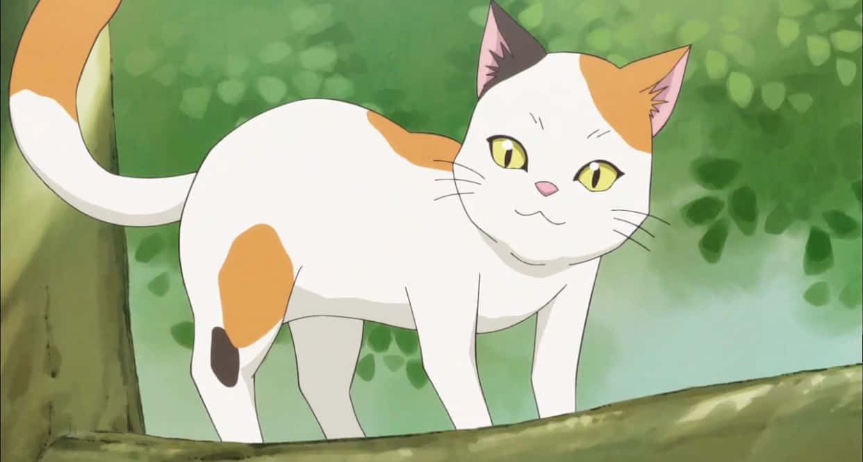 Mükemmel Anime Kedisi Duvar Kağıdı