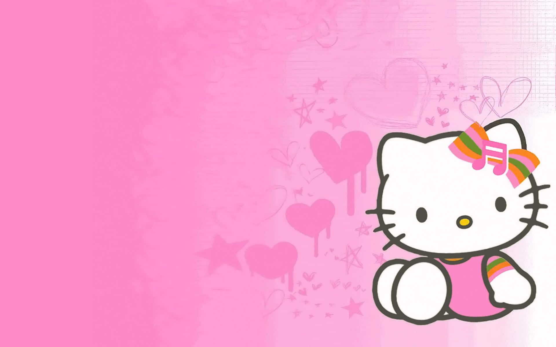 Mükemmel Kawaii Pembe Arka Plan Duvar Kağıdı