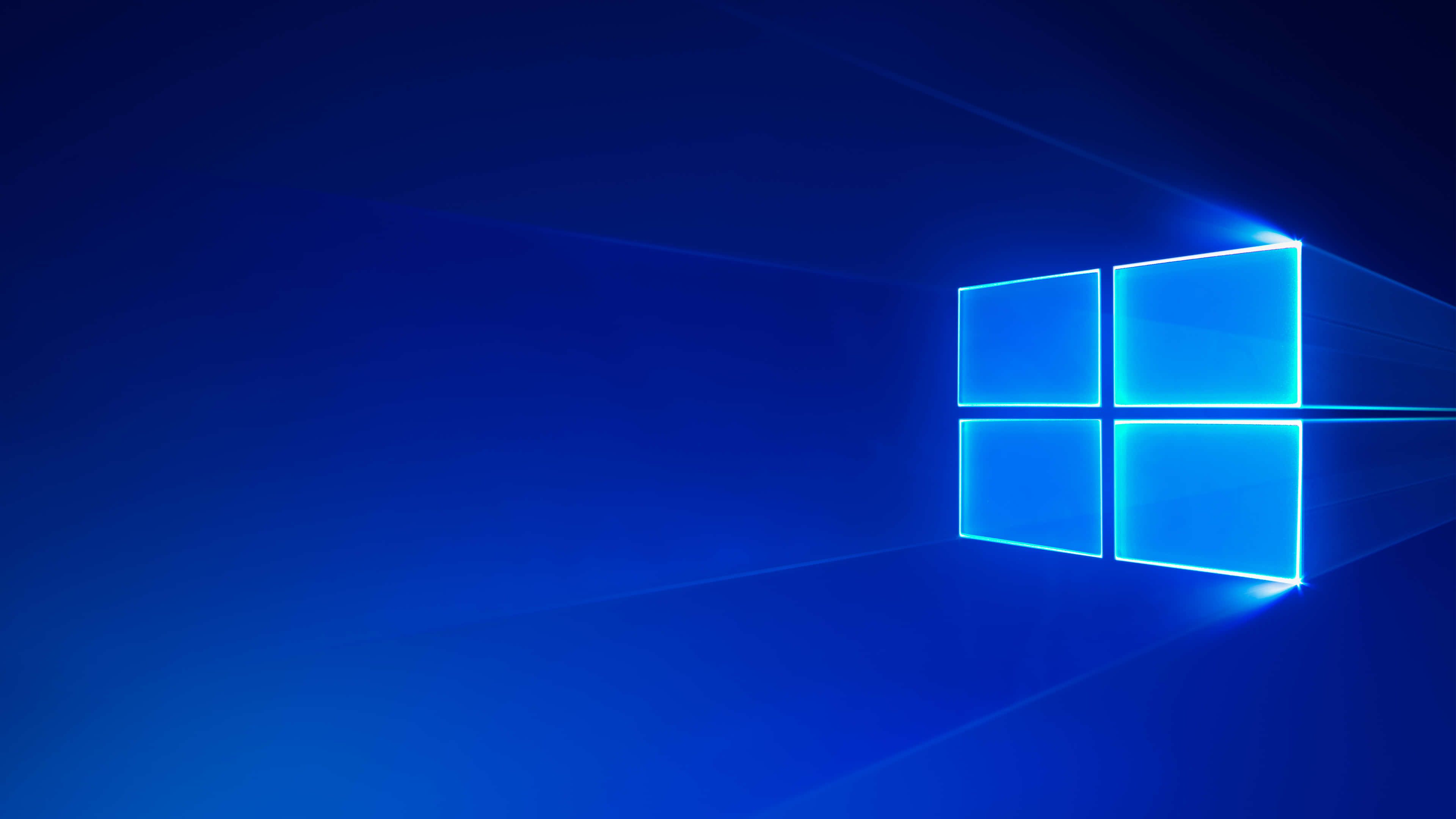 Mükemmel Mavi Windows 10 Arka Planı Duvar Kağıdı