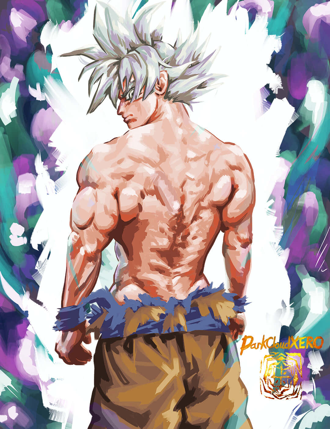 Mükemmelliğe Ulaşan Goku -- Ultra Instinct'i Elde Ediyor Duvar Kağıdı