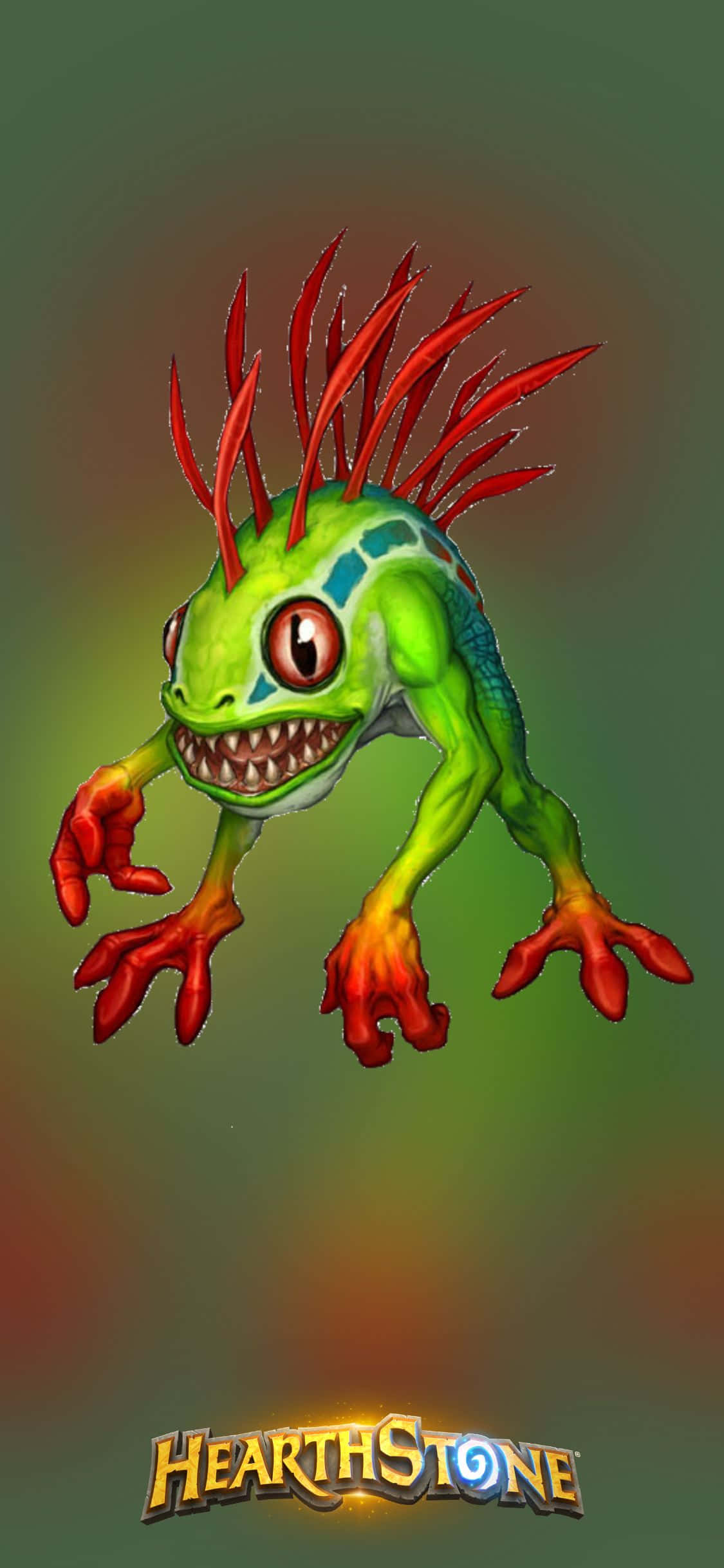 Murloc iPhone XS Hearthstone Duvar Kağıdı