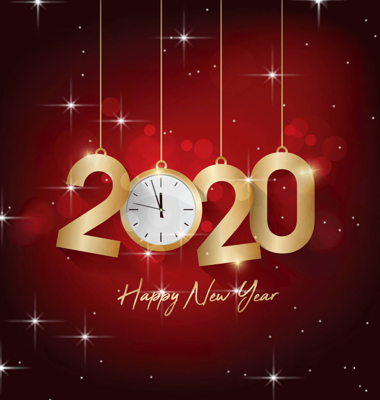 Mutlu Yıllar 2020 Görseli HD Ücretsiz – Yeni Yıl 2020 Duvar Kağıdı