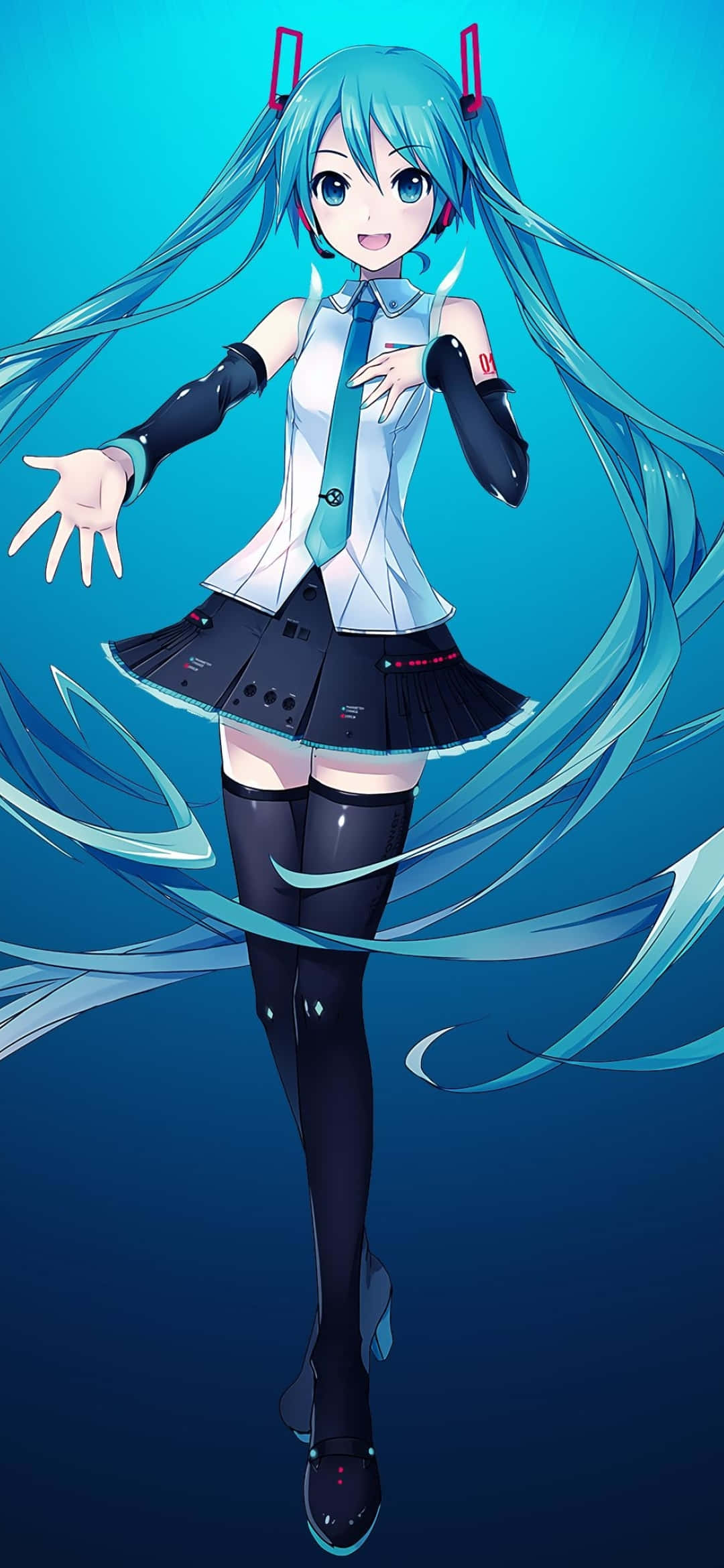 Müziği Hayata Geçirmek: Sahnede Hatsune Miku Duvar Kağıdı