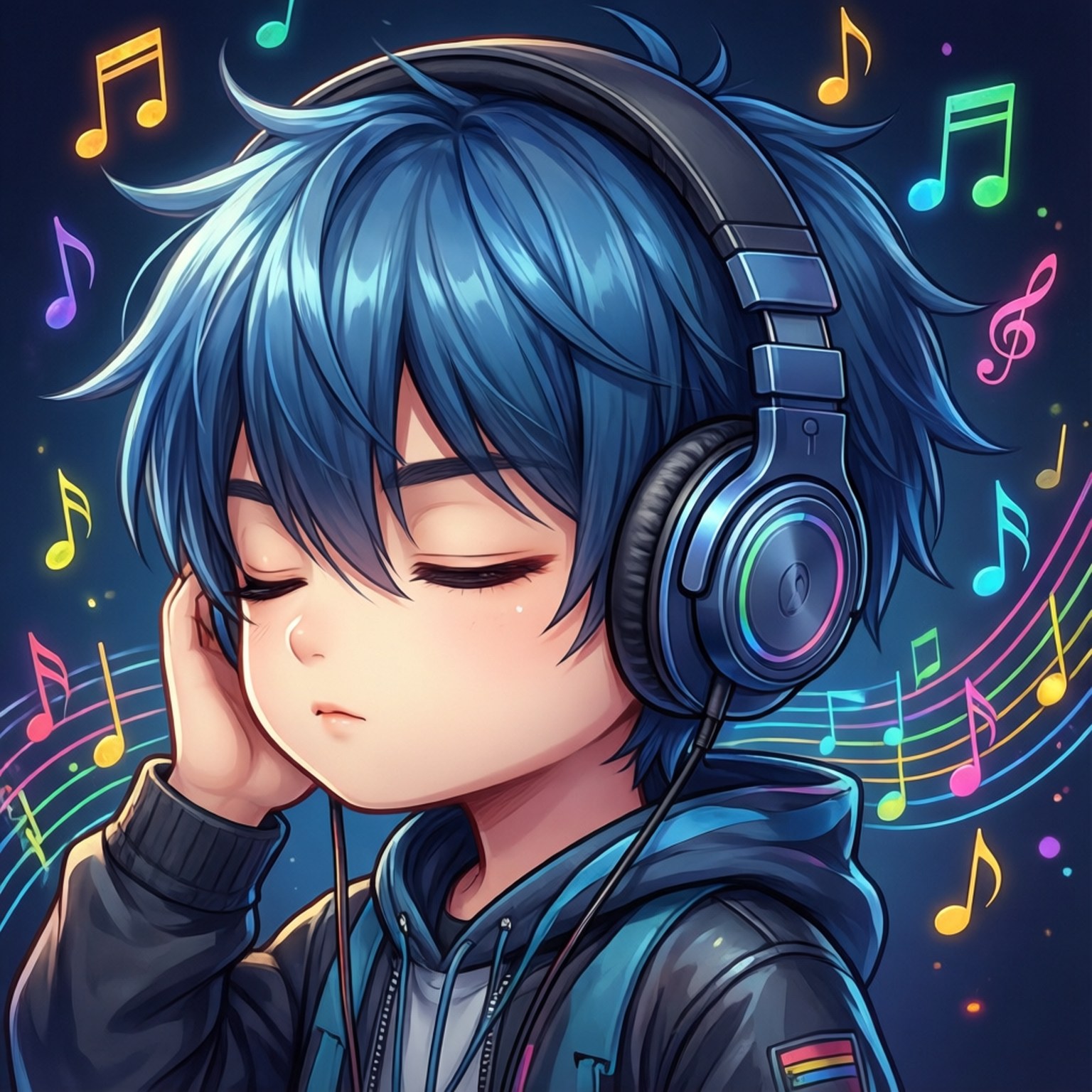 Müzik Dinleyen Çocuk Duvar Kağıdı