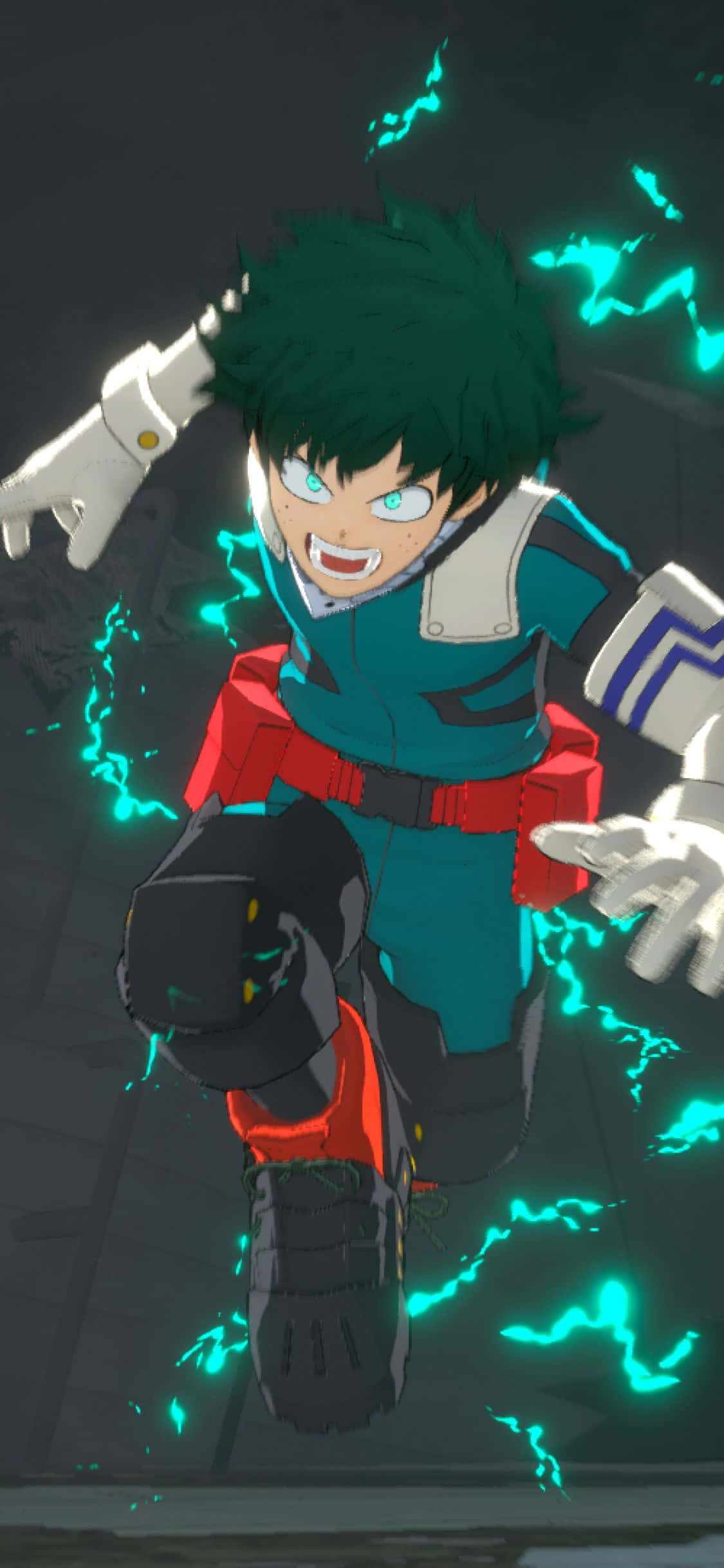 My Hero Academia'dan Deku, Serinin En İyi Öğrencisi Olarak Parlıyor Duvar Kağıdı