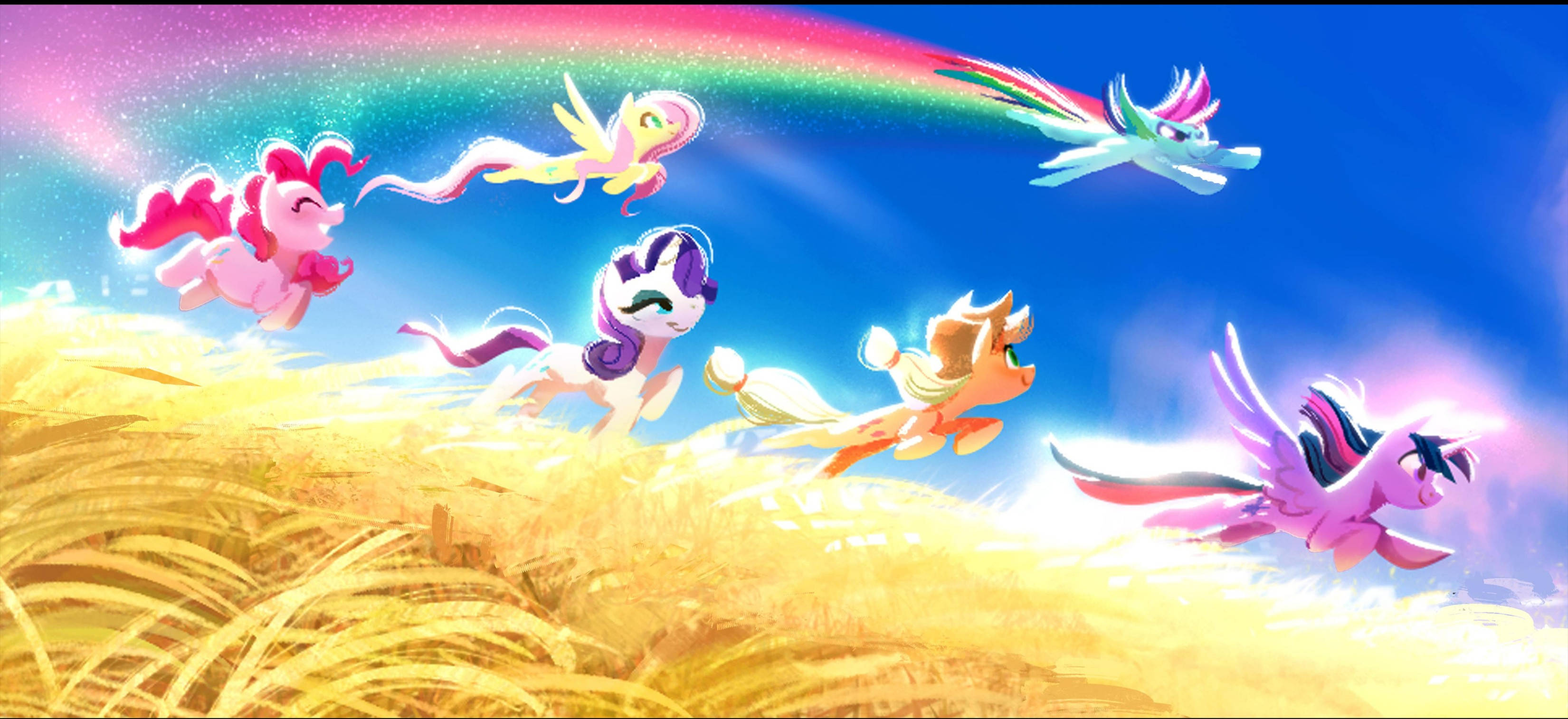 My Little Pony Koşan Masaüstü Duvar Kağıdı