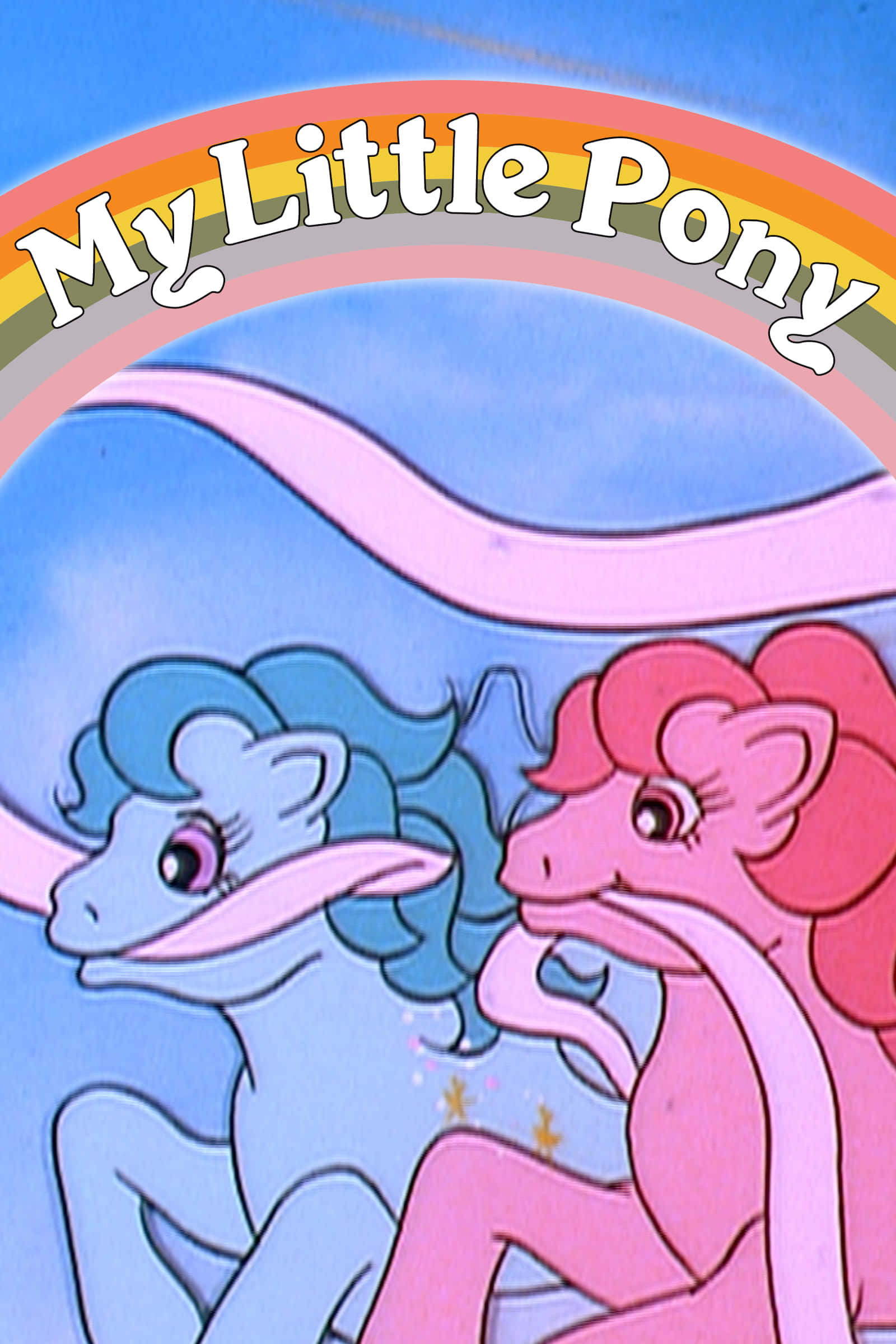 My Little Pony Rainbow Dash ve Pinkie Resmi Duvar Kağıdı