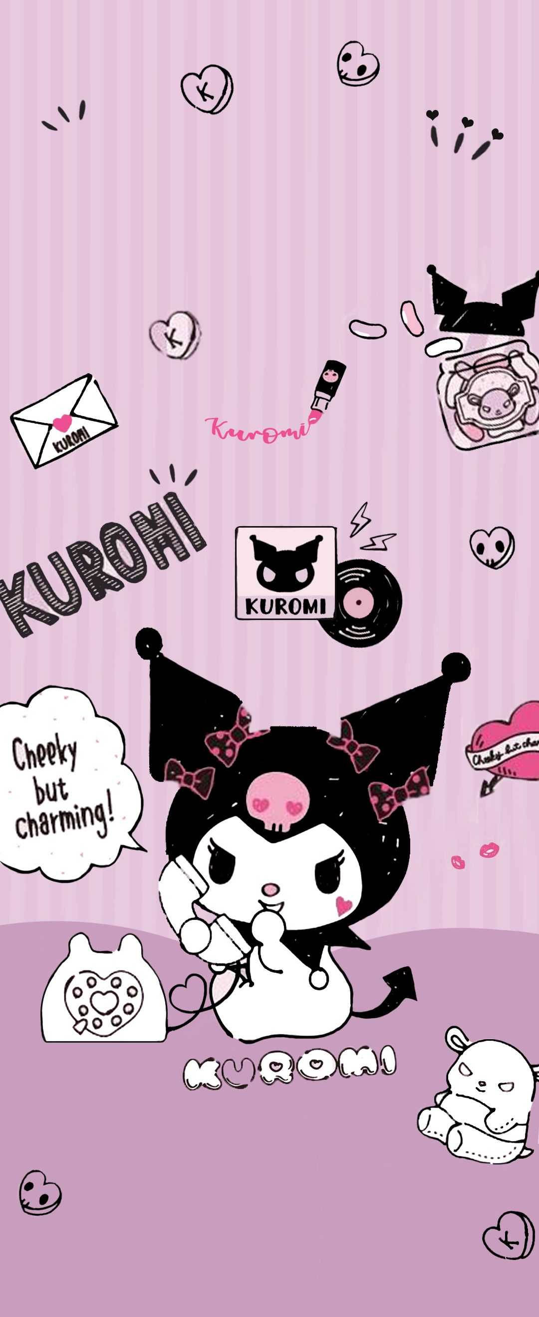 My Melody Kuromi Telefon Duvar Kağıdı