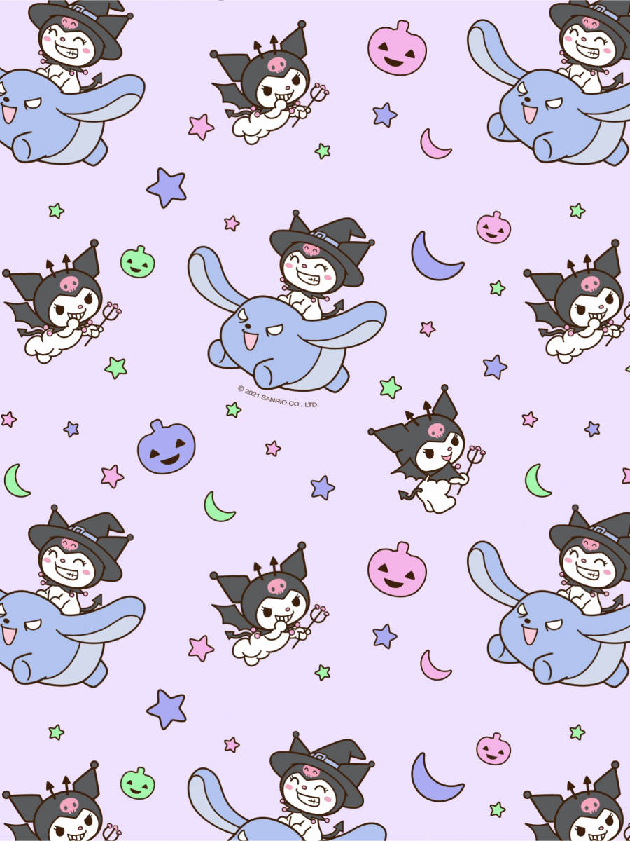 My Melody'nin Rakibi Kuromi ve Baku Duvar Kağıdı