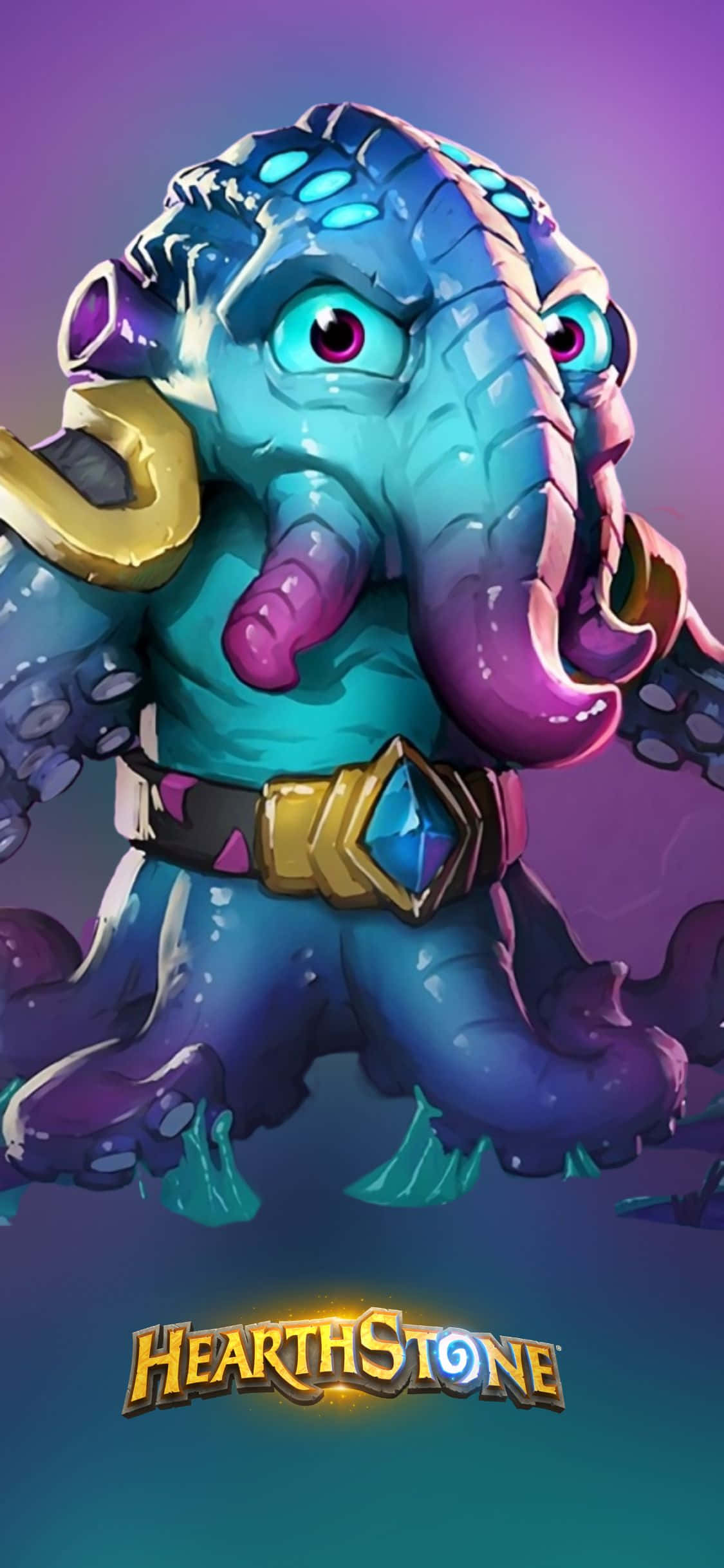 N'Zoth'un Yavrusu iPhone XS Hearthstone Arkaplan Duvar Kağıdı