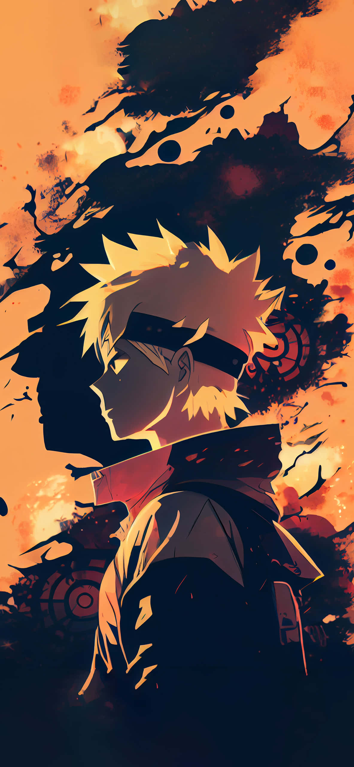 Naruto Animesinde Yoğun Antrenman Seansı Duvar Kağıdı