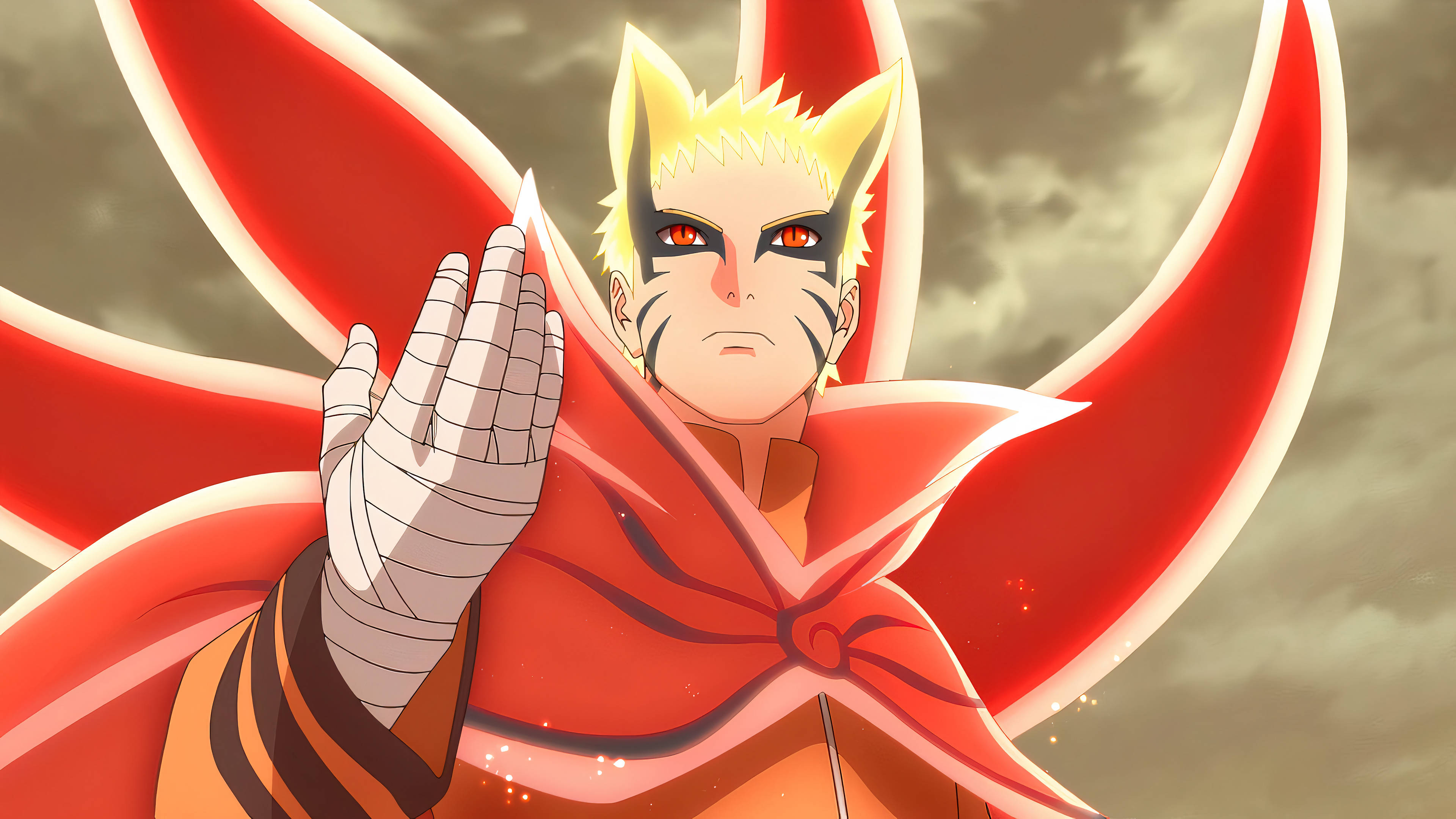 Naruto Baryon Modu Gücü Duvar Kağıdı