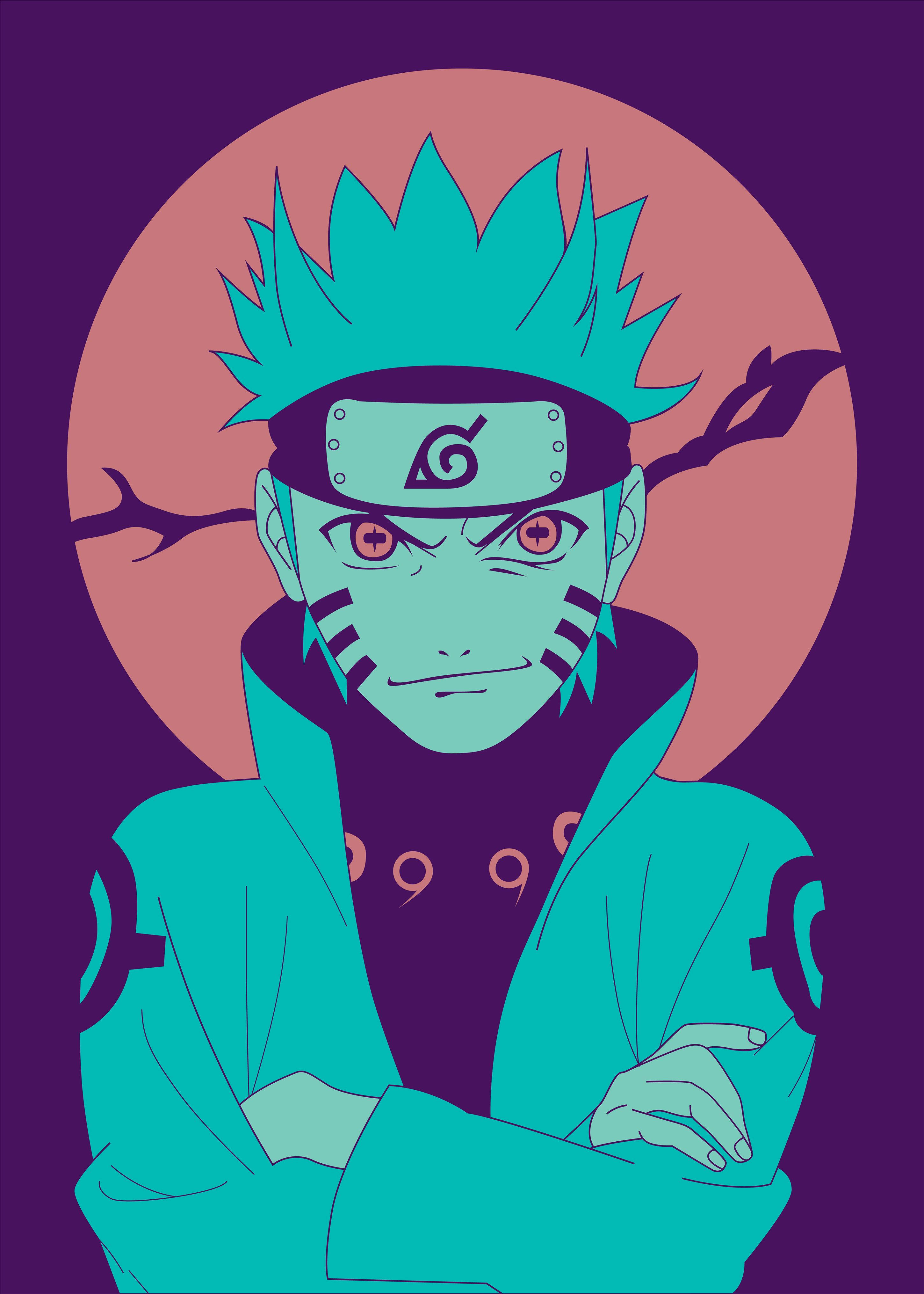 Naruto Bilge Modu Posteri Duvar Kağıdı