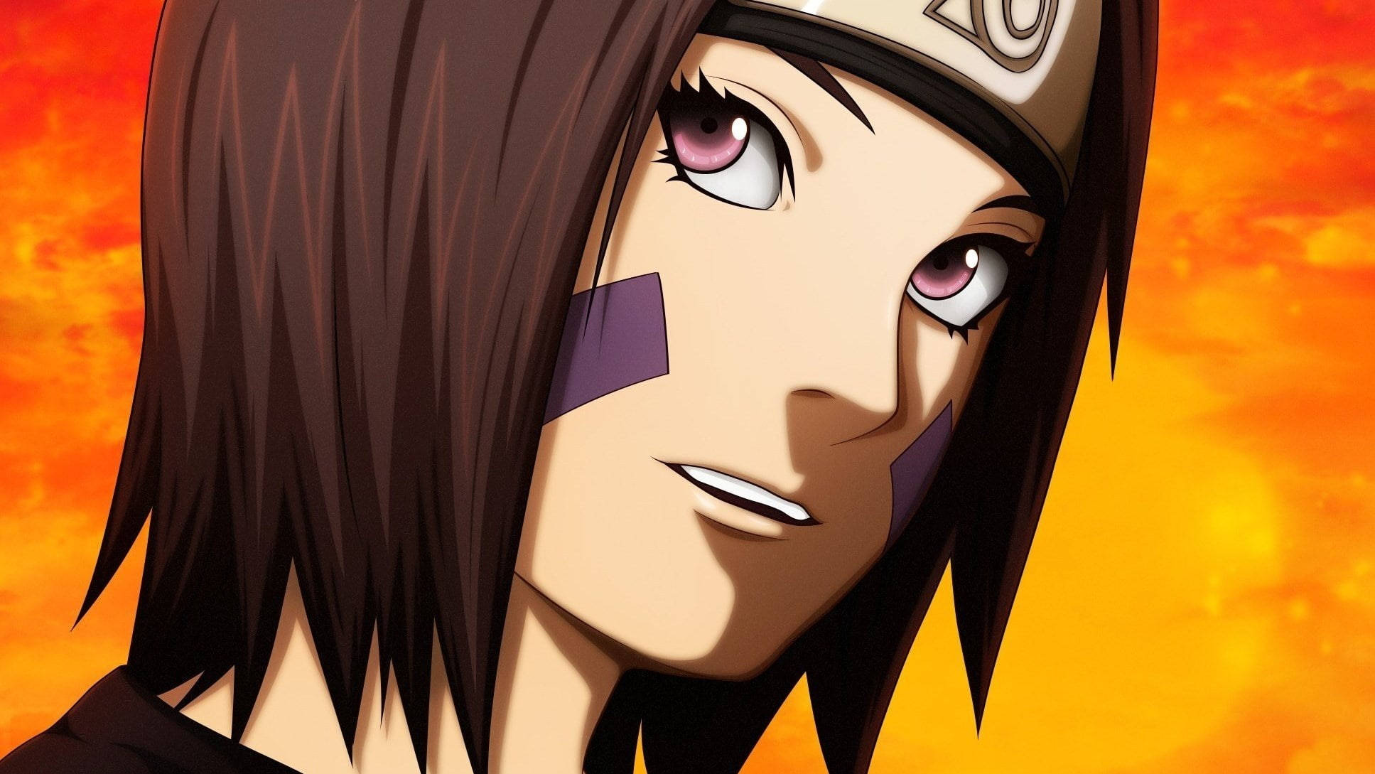 Naruto Canlı Rin Nohara Yakın Çekim Duvar Kağıdı
