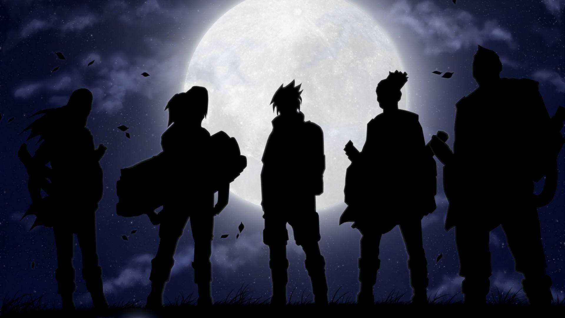 Naruto'daki Gölge Karakterler PC Duvar Kağıdı