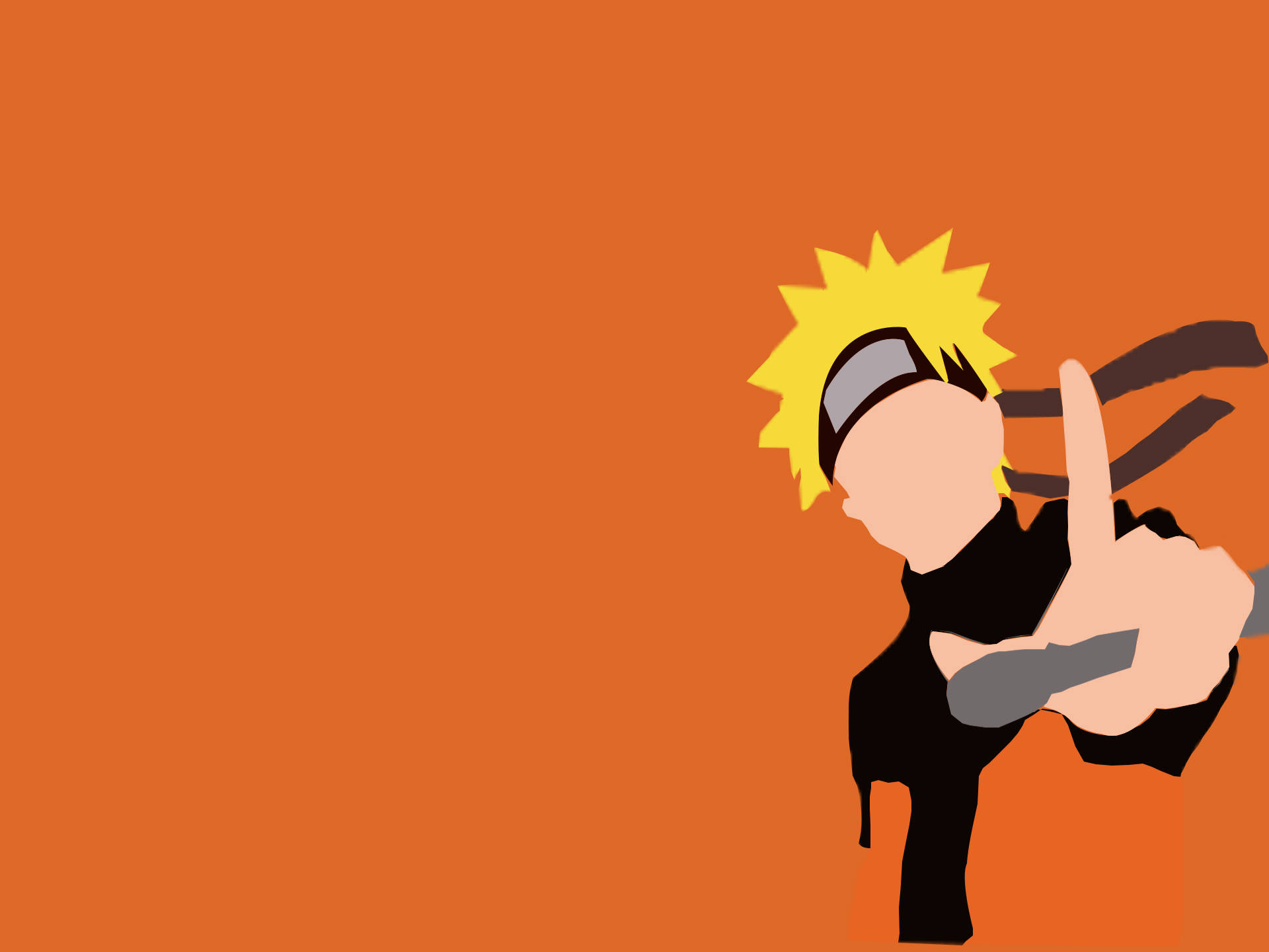 Naruto Dijital Sanat Posteri Duvar Kağıdı