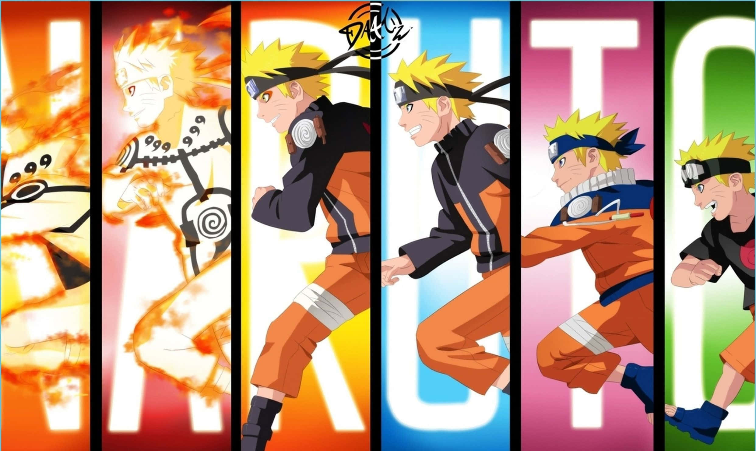 Naruto Dönüşüm Estetiği Bilgisayar Duvar Kağıdı