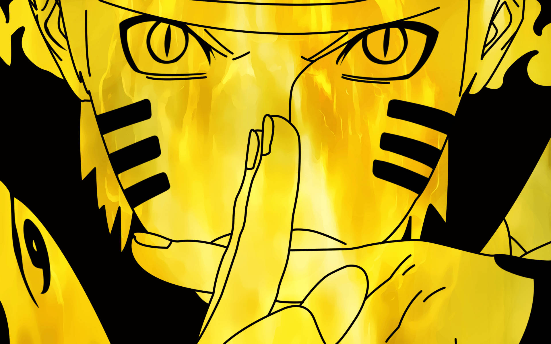 Naruto Jutsu El İşareti Duvar Kağıdı