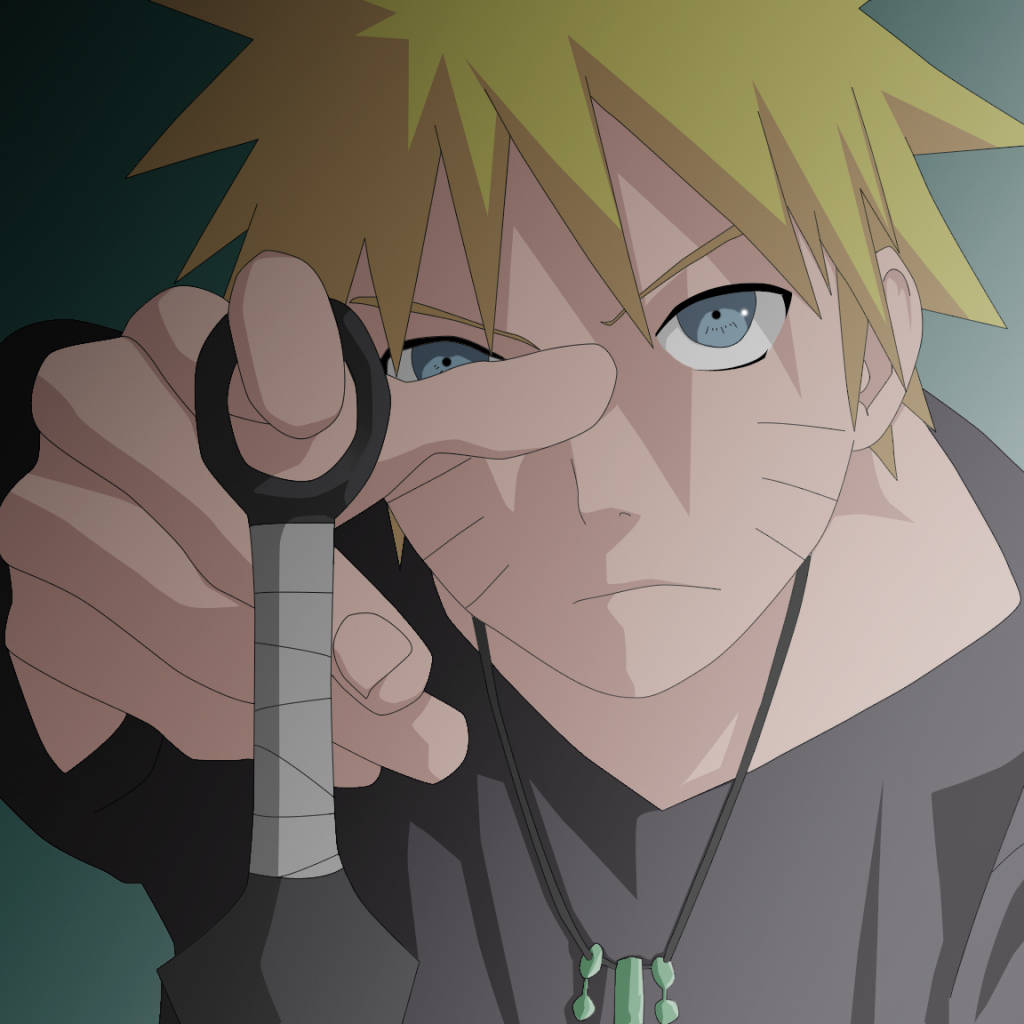 Naruto Kunai ile Profil Fotoğrafı Duvar Kağıdı