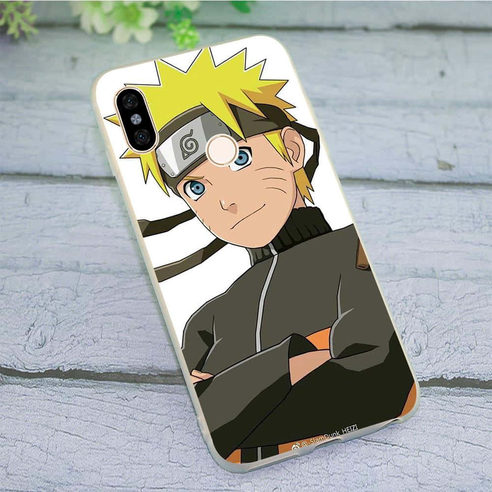 Naruto'nun Gülümseyen Telefon Kılıfı Resmi Duvar Kağıdı