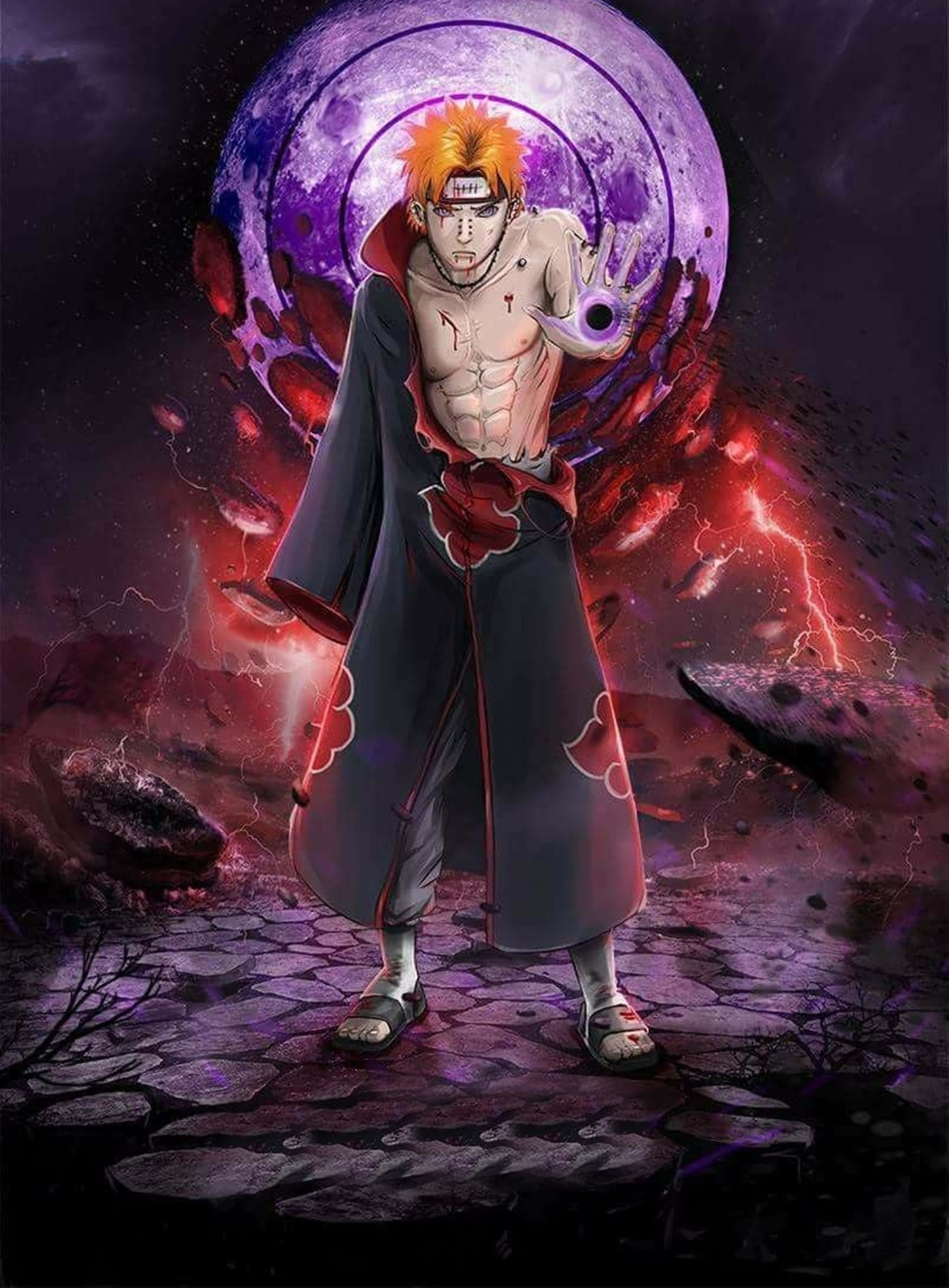 Naruto Pain Dönüşümü 4K Duvar Kağıdı
