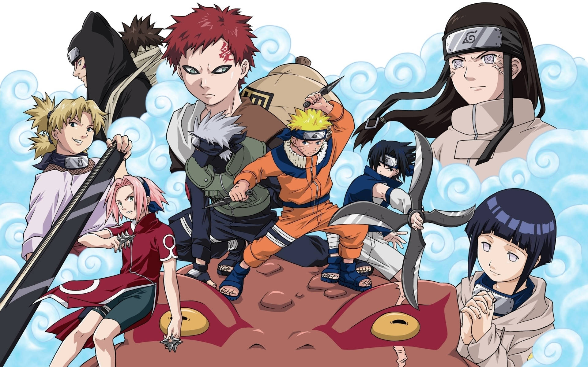 Naruto Poster Chunin Sınavı Duvar Kağıdı