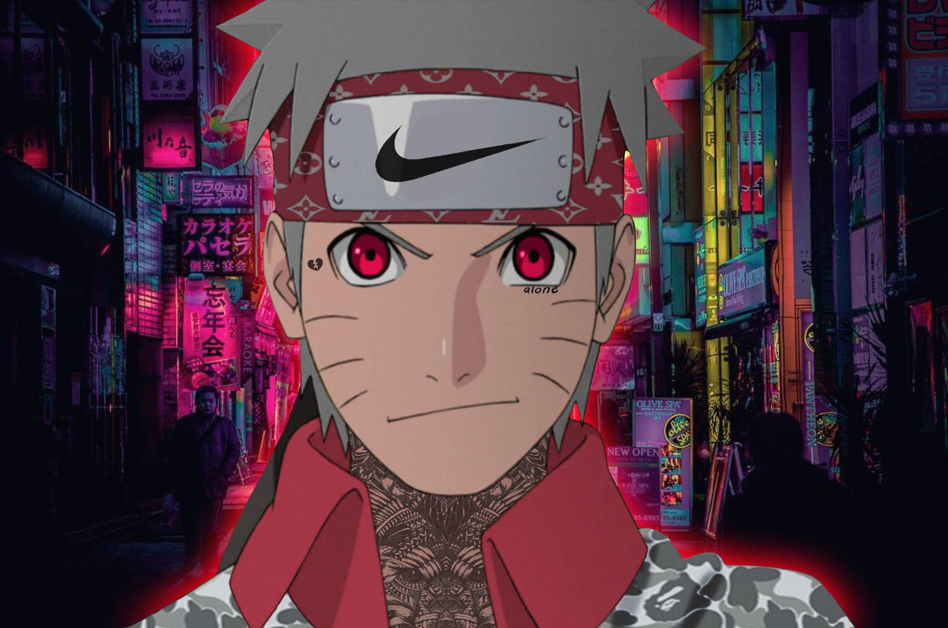 Naruto Şehir Havasında Duvar Kağıdı