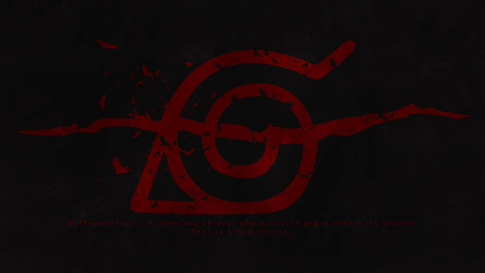 Naruto Sembolü Itachi Logosu Duvar Kağıdı