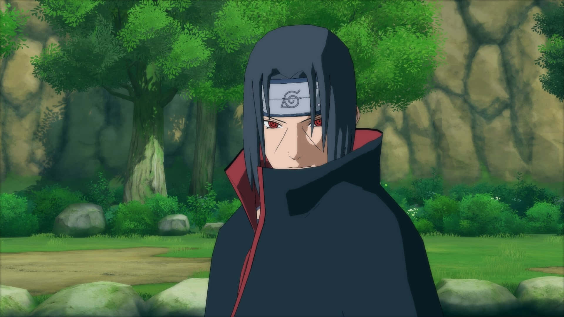 Naruto Shippuden'da sert bir an. Duvar Kağıdı