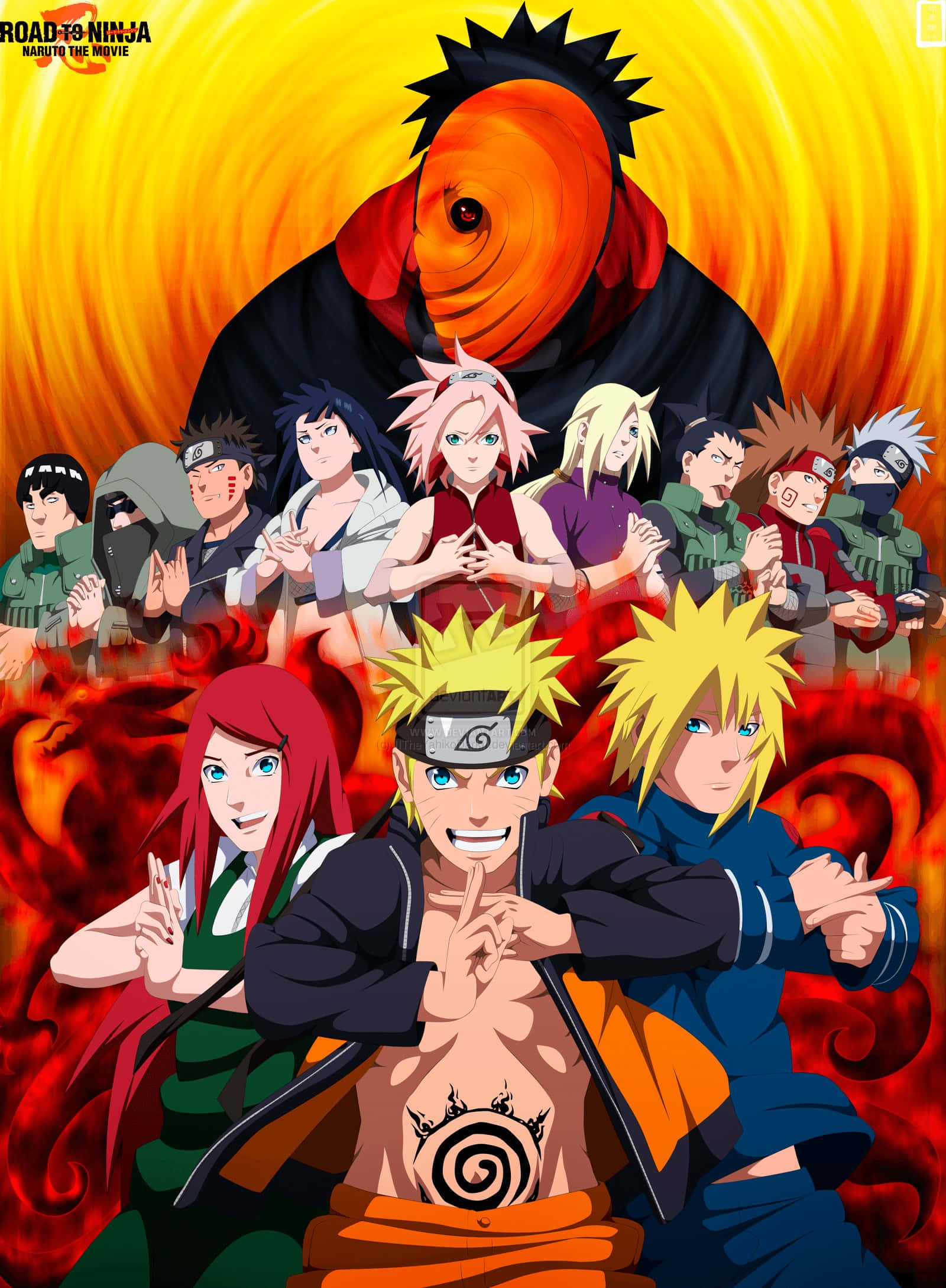 Naruto Shippuden Filmi Road To Ninja Manga Duvar Kağıdı