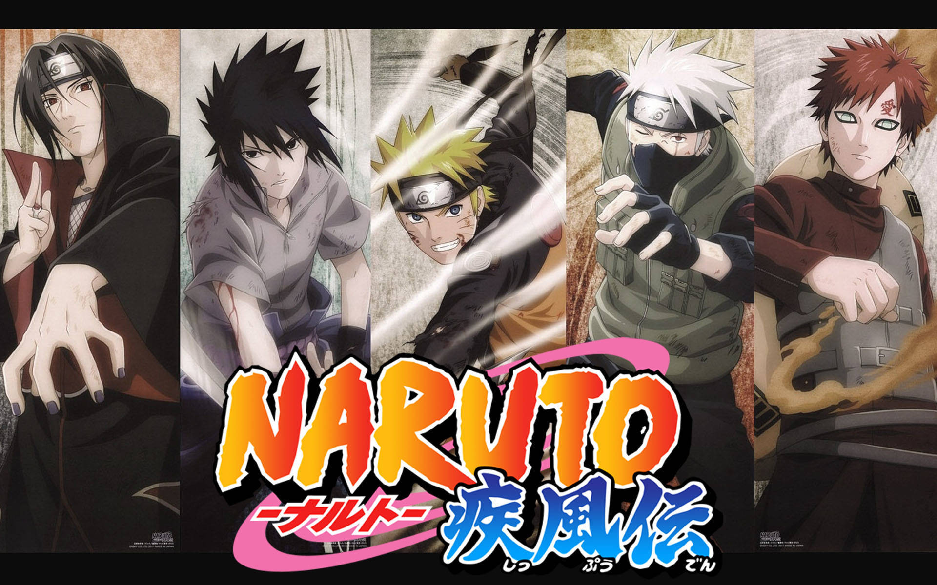 Naruto Shippuden Posteri Duvar Kağıdı