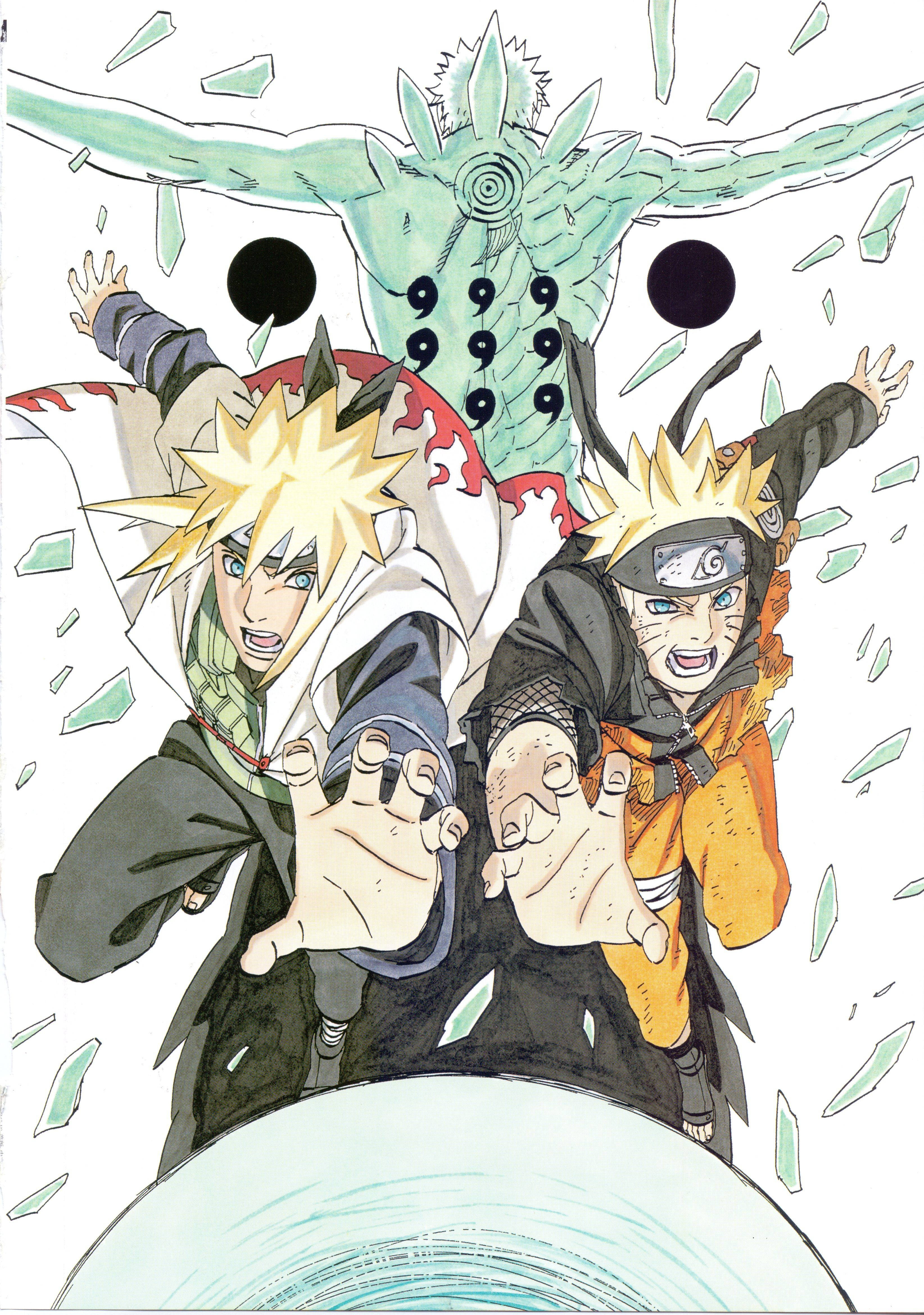 Naruto Telefon Altı Yol Bilgesi Duvar Kağıdı
