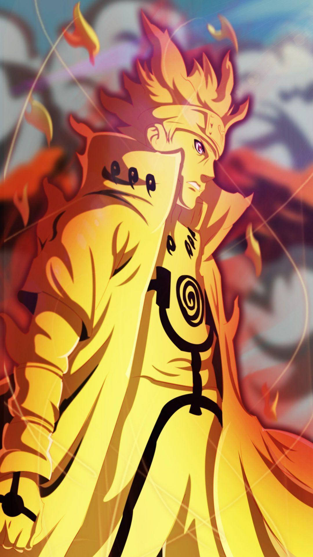 Naruto Telefon Yan Profil Duvar Kağıdı