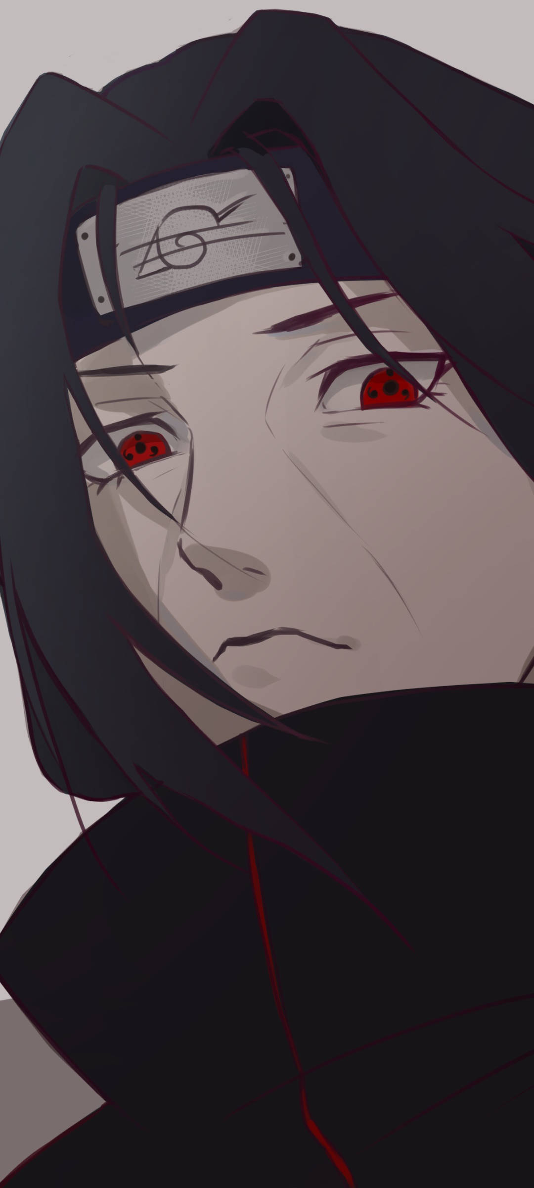 Naruto Üzgün Anime Telefon Duvar Kağıdı