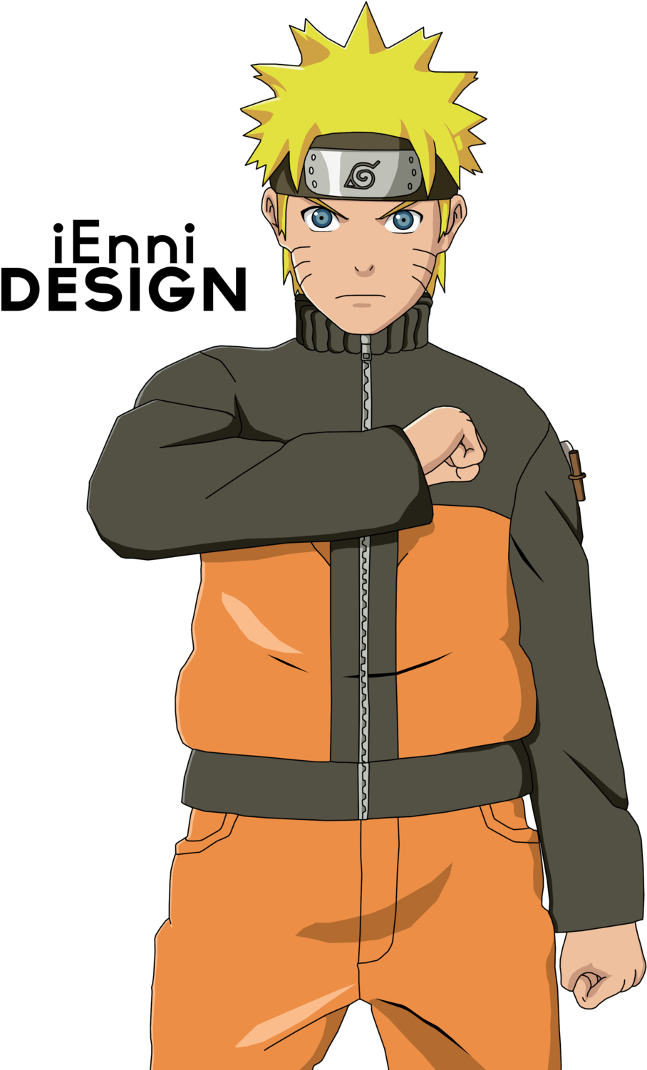 Naruto Uzumaki Ayakta Duruş Duvar Kağıdı