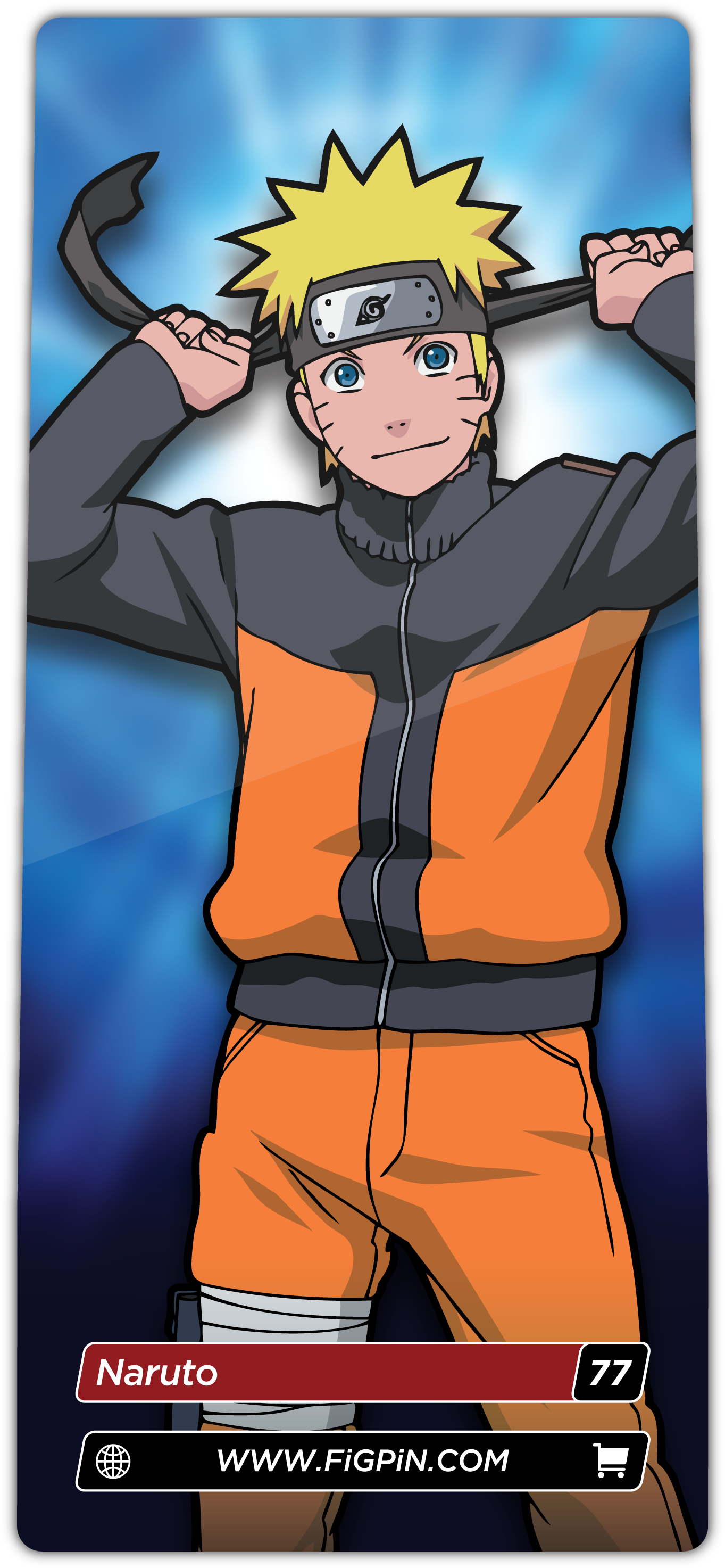 Naruto Uzumaki Fig Pin Koleksiyon Ürünü Duvar Kağıdı