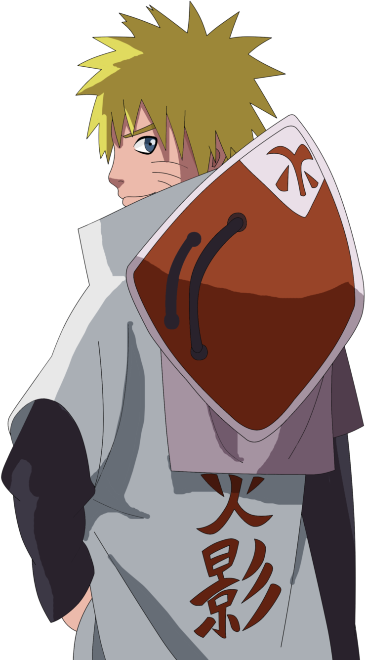 Naruto Uzumaki Hokage Pelerini Duvar Kağıdı