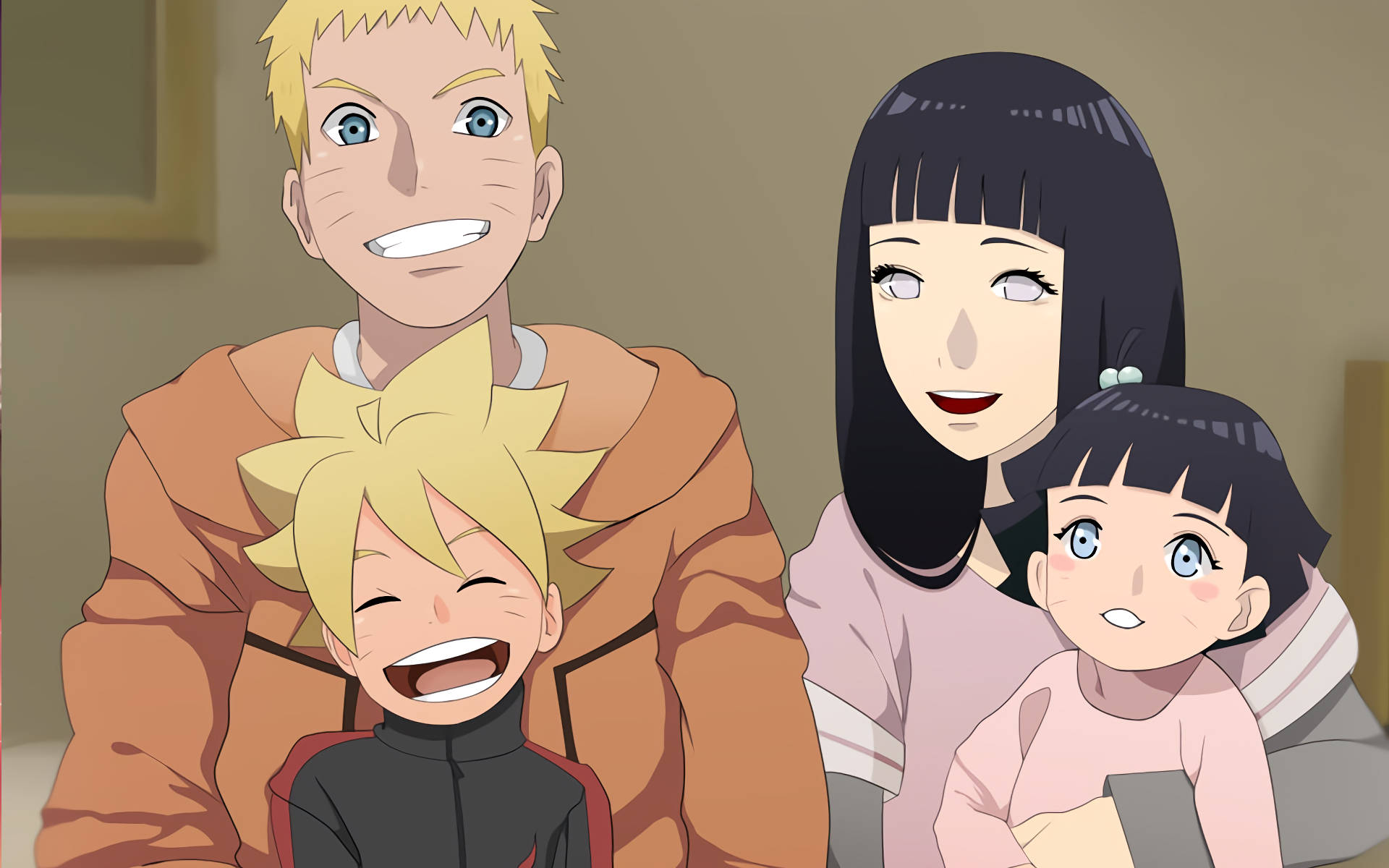 Naruto ve Hinata Arasında Duygusal Bir An Duvar Kağıdı
