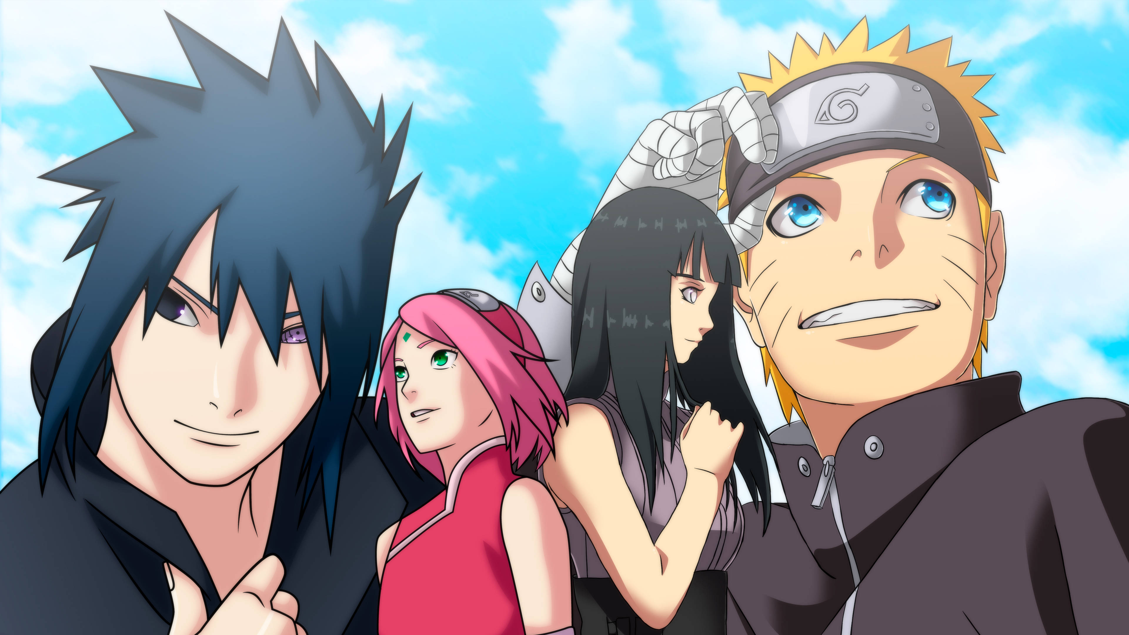 Naruto ve Hinata, SasuSaku ile Duvar Kağıdı