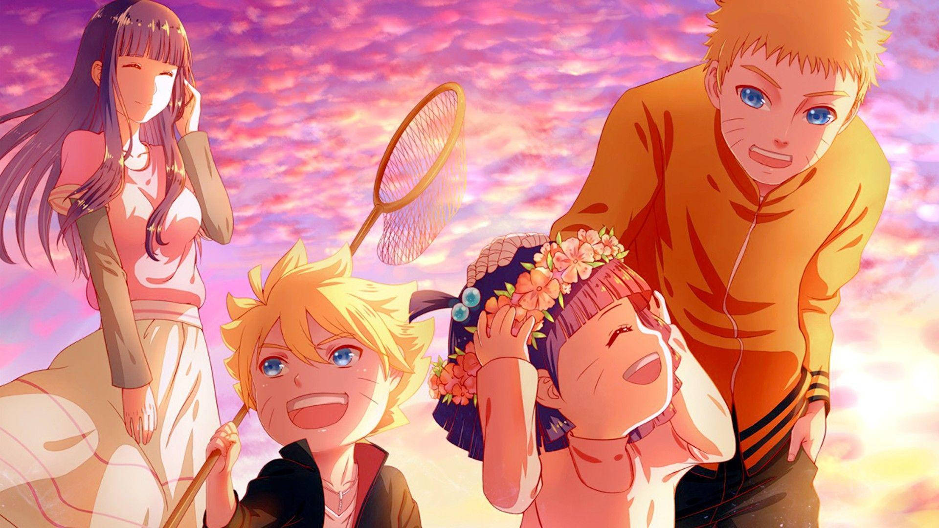 Naruto ve Hinata - Sarsılmaz Bağ Duvar Kağıdı