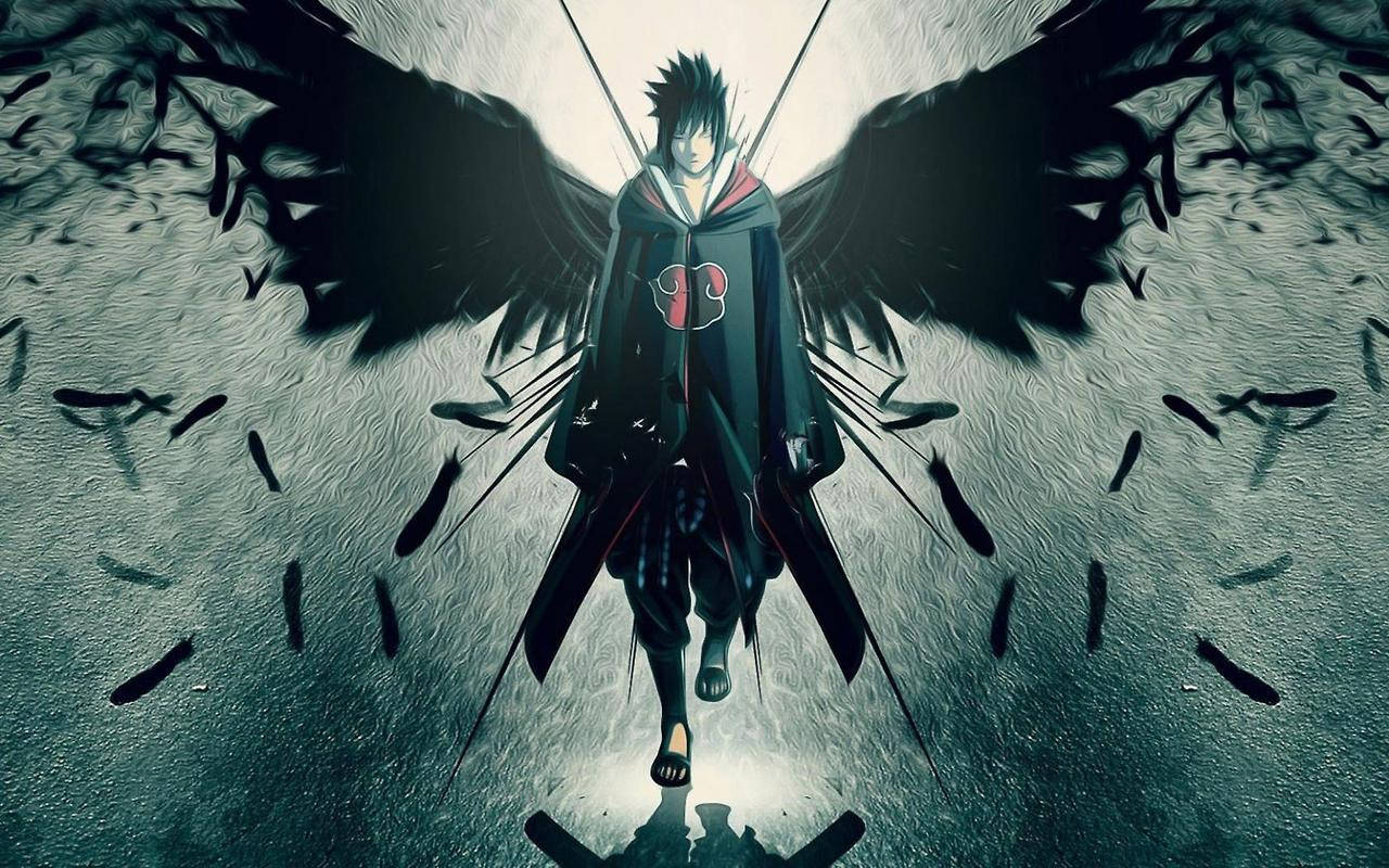 Naruto ve Sasuke'nin arkadaşları ve ailesi için savaşı Duvar Kağıdı