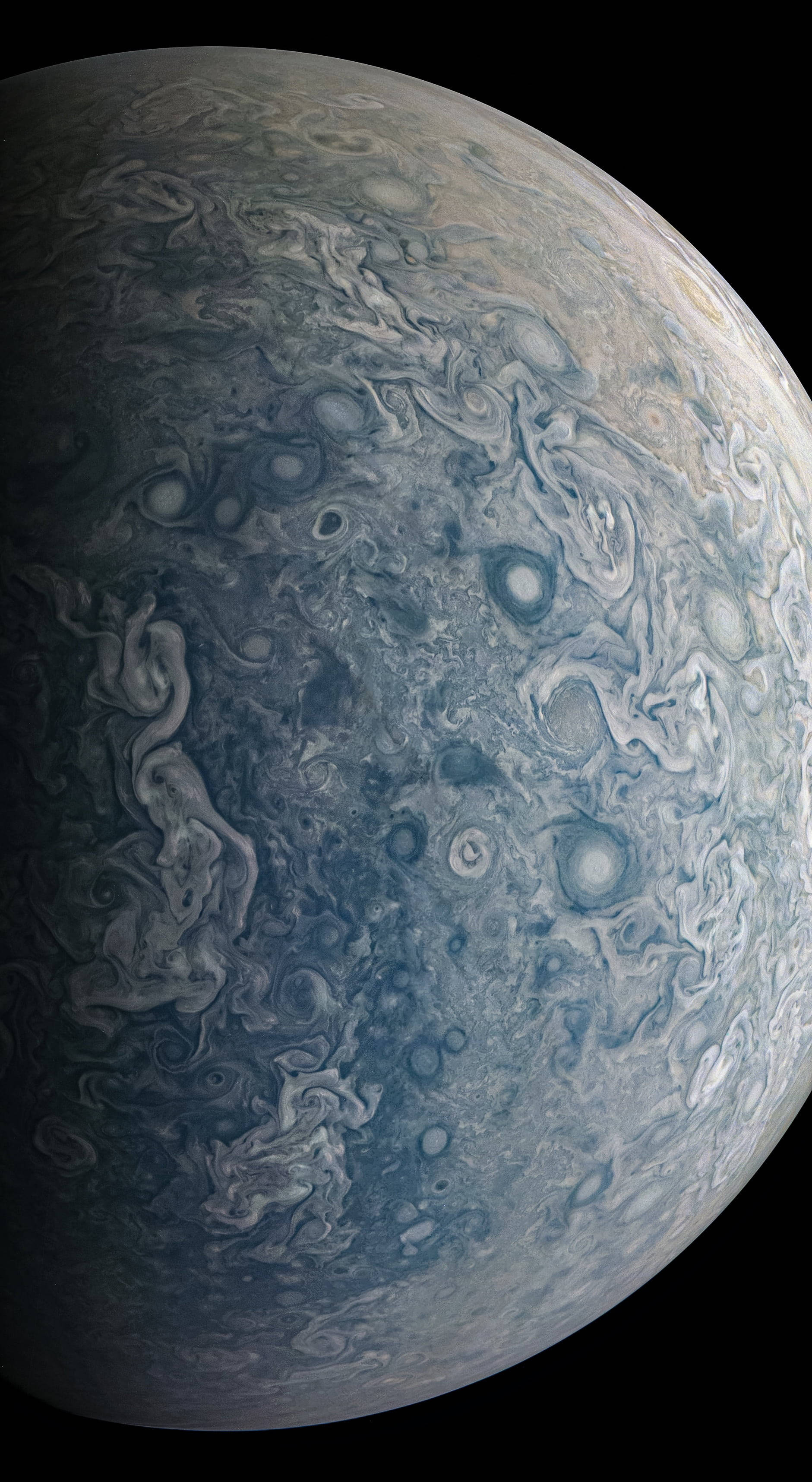 NASA iPhone Jüpiter'deki Birçok Fırtına Duvar Kağıdı