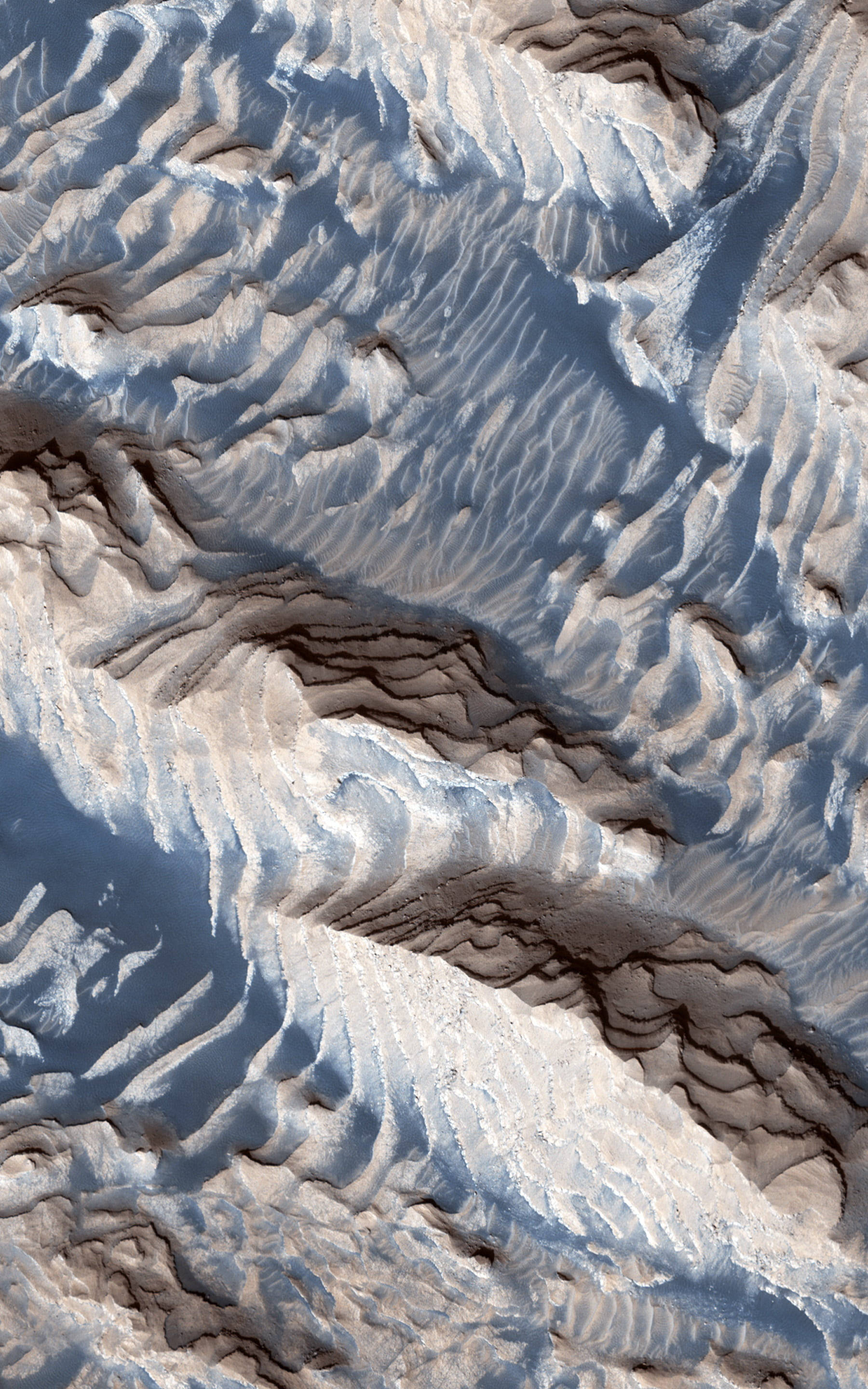 NASA iPhone Mars Dağları Duvar Kağıdı