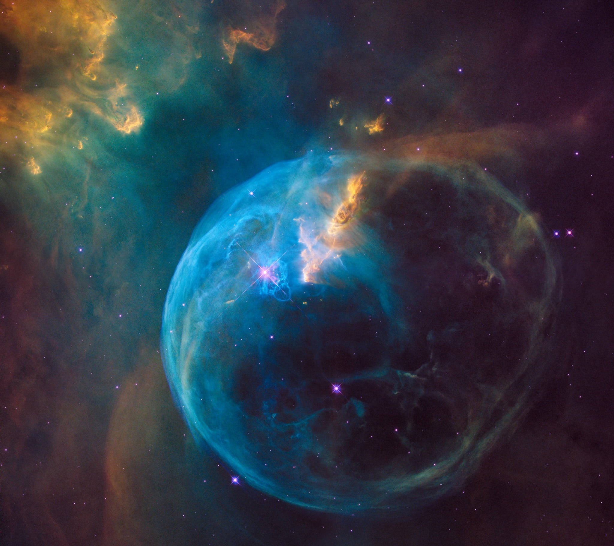 NASA iPhone Wolf Rayet Yıldızı Duvar Kağıdı