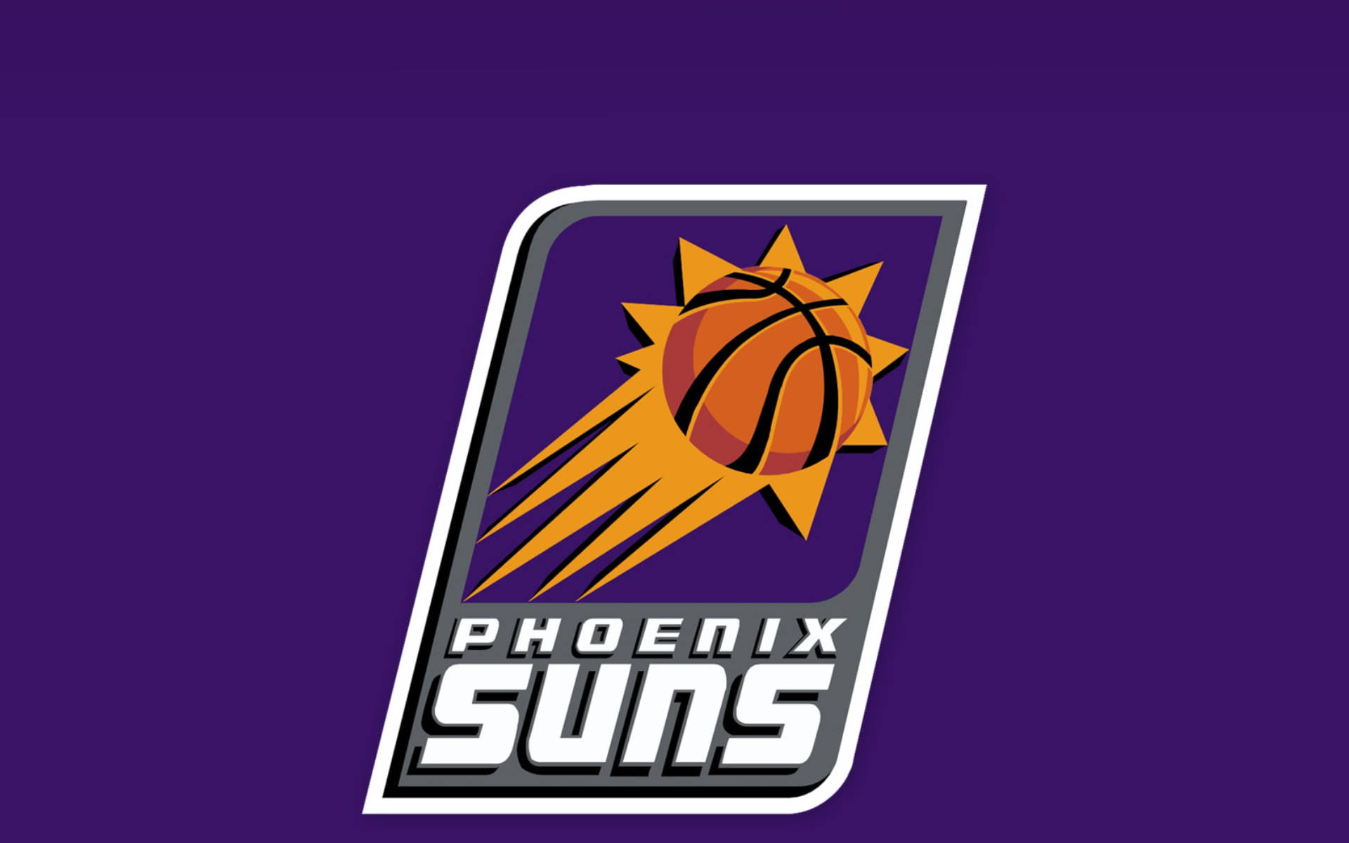 NBA Phoenix Suns Logosu Mor Duvar Kağıdı